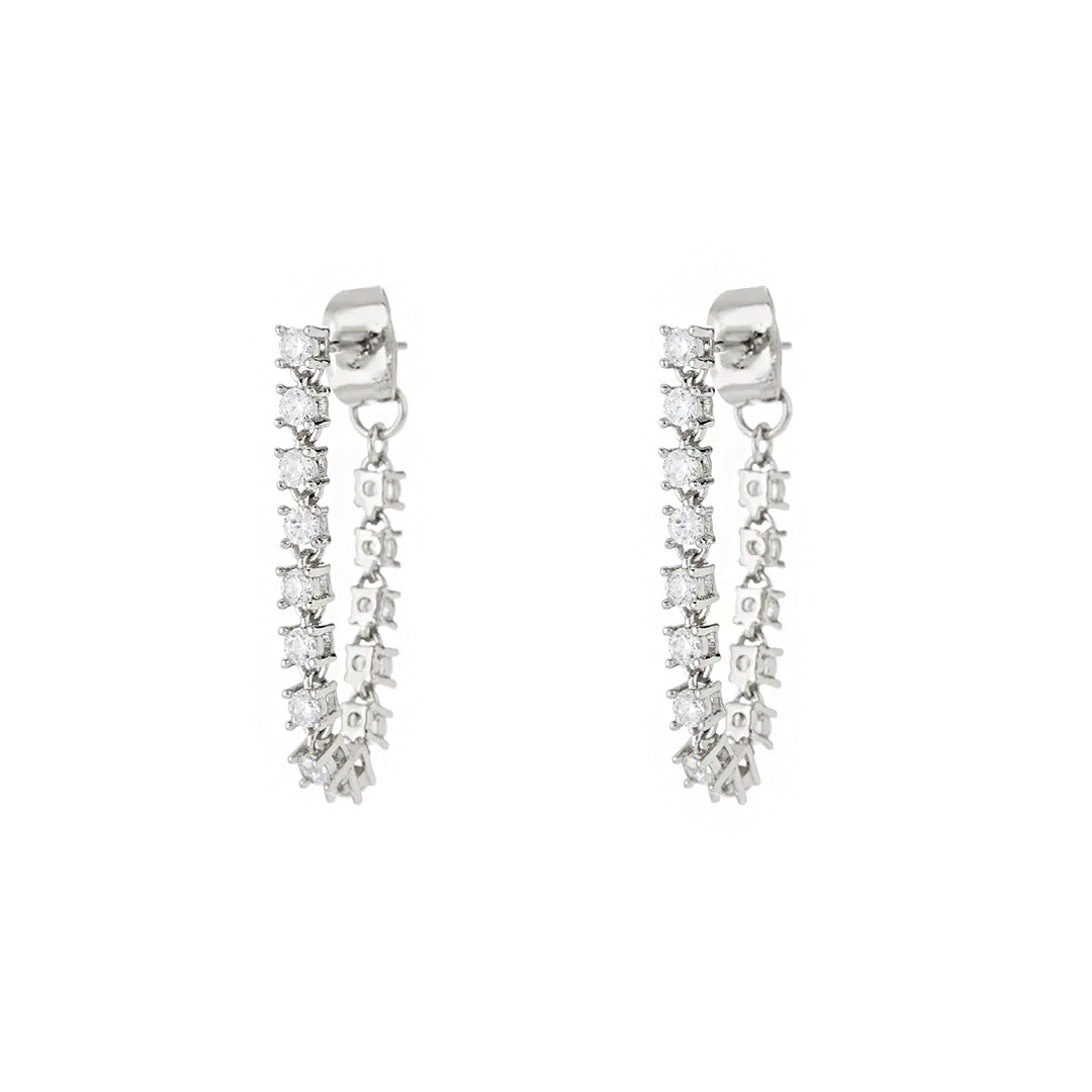 Luv AJ - Ballier Chain Studs - Silver