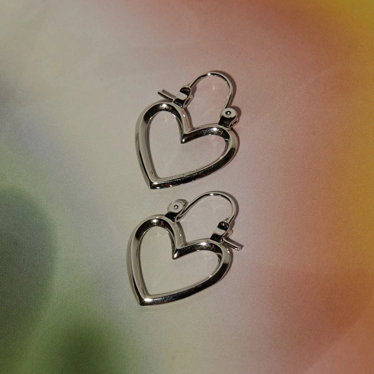 Luv AJ - Mini Heartbreaker Hoops - Silver