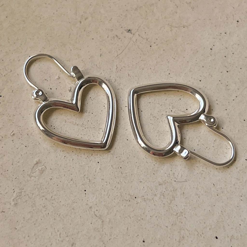 Luv AJ - Mini Heartbreaker Hoops - Silver
