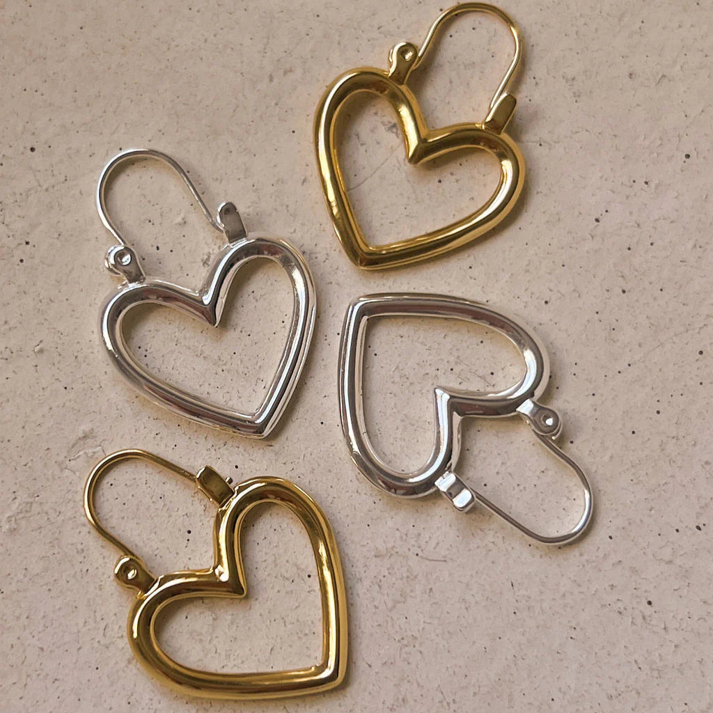 Luv AJ - Mini Heartbreaker Hoops - Silver