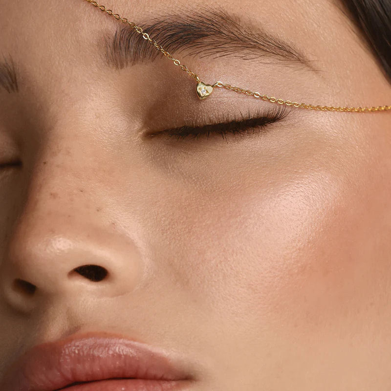 Saint Valentine - Mini Heart Necklace - Gold