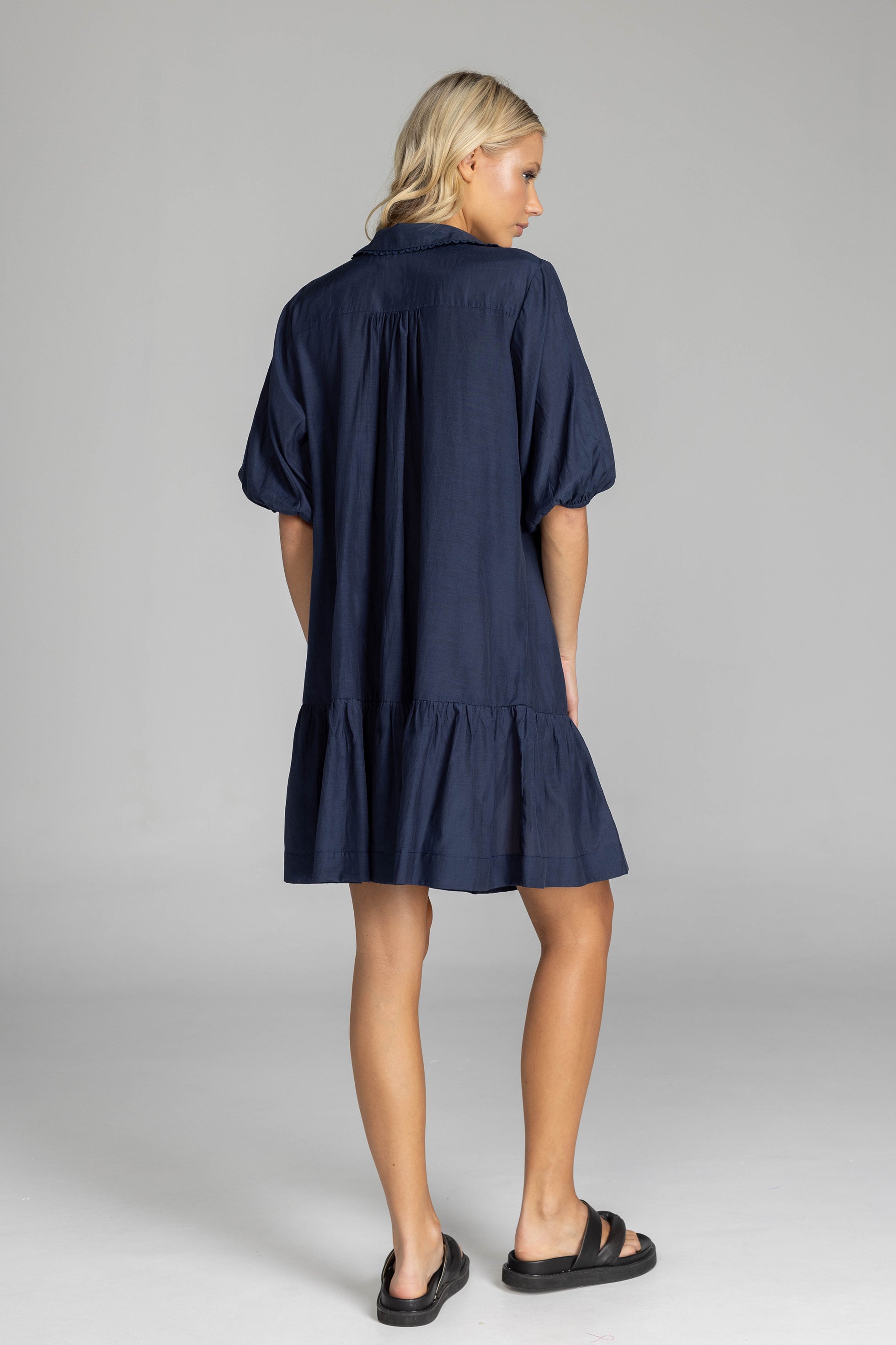 Marilou Dress - Navy