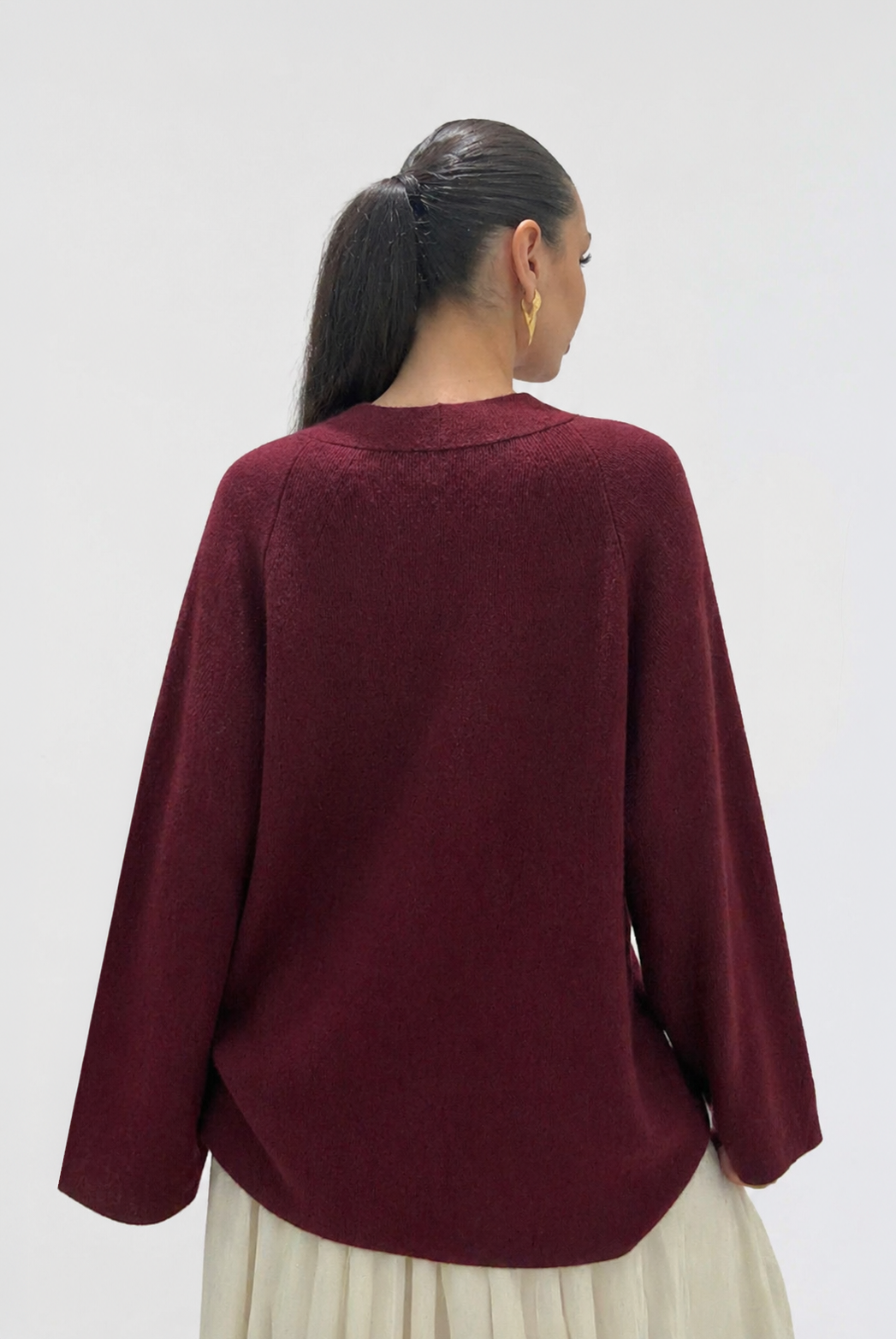 Afterlight Jumper - Maroon