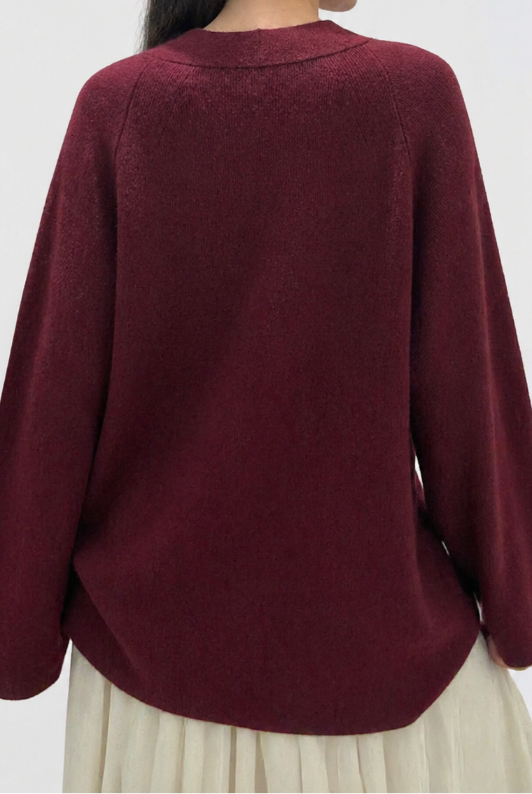 Afterlight Jumper - Maroon