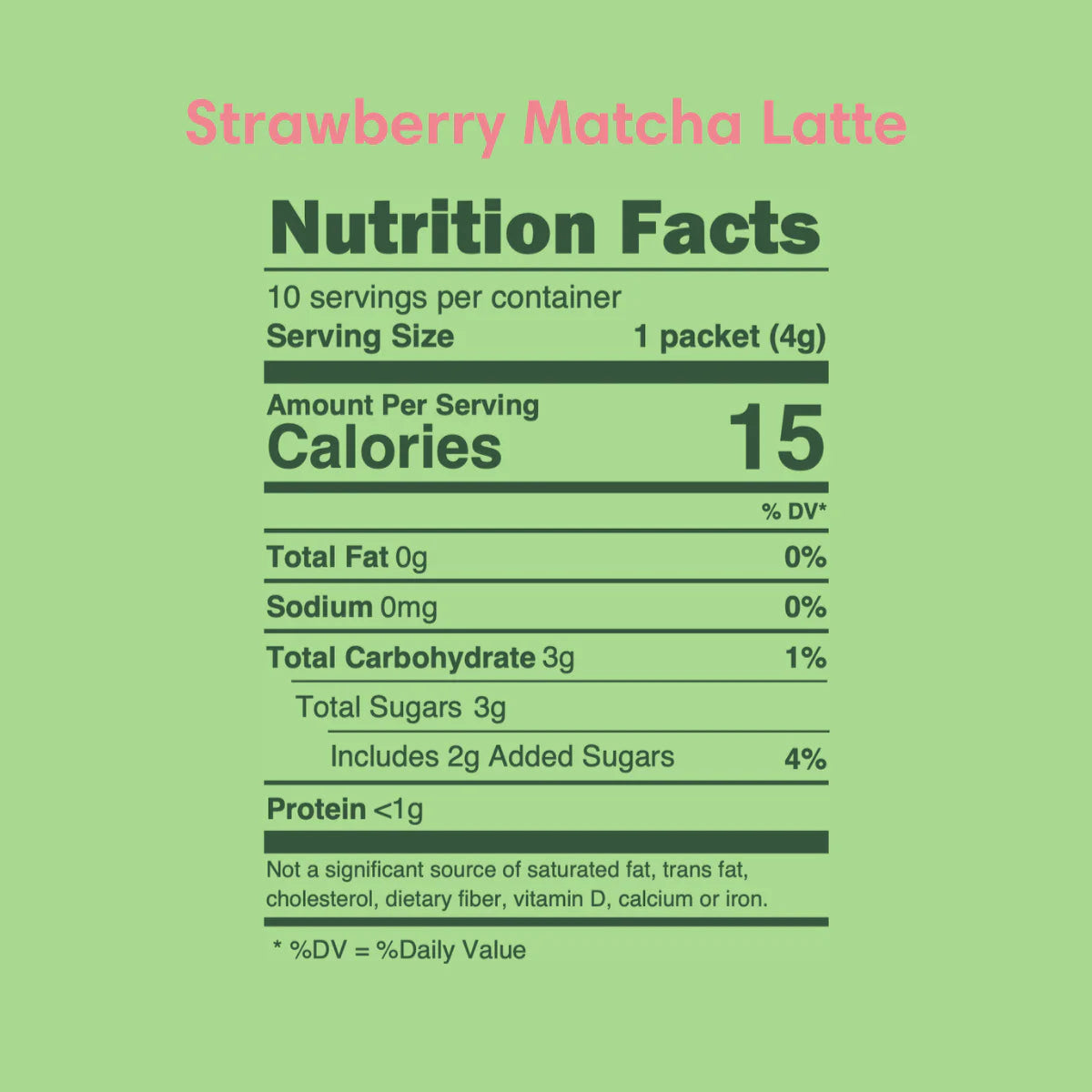 Matcha Made - Strawberry Matcha Latté - 60 serves