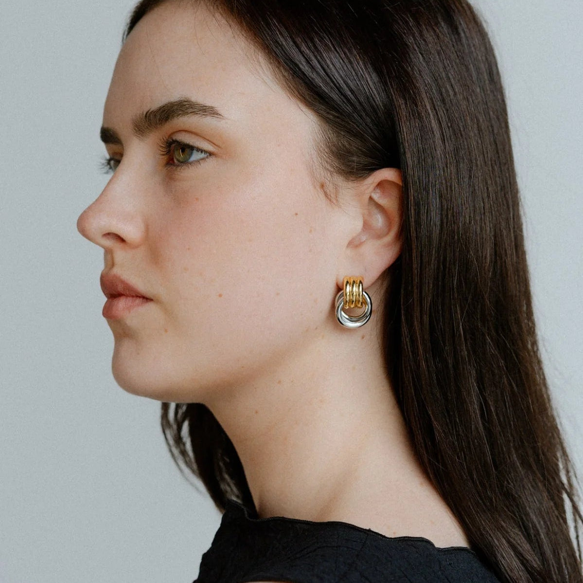Castel & Co - Millie Earrings - Gold & Silver
