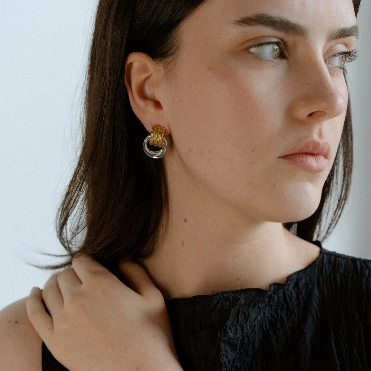 Castel & Co - Millie Earrings - Gold & Silver