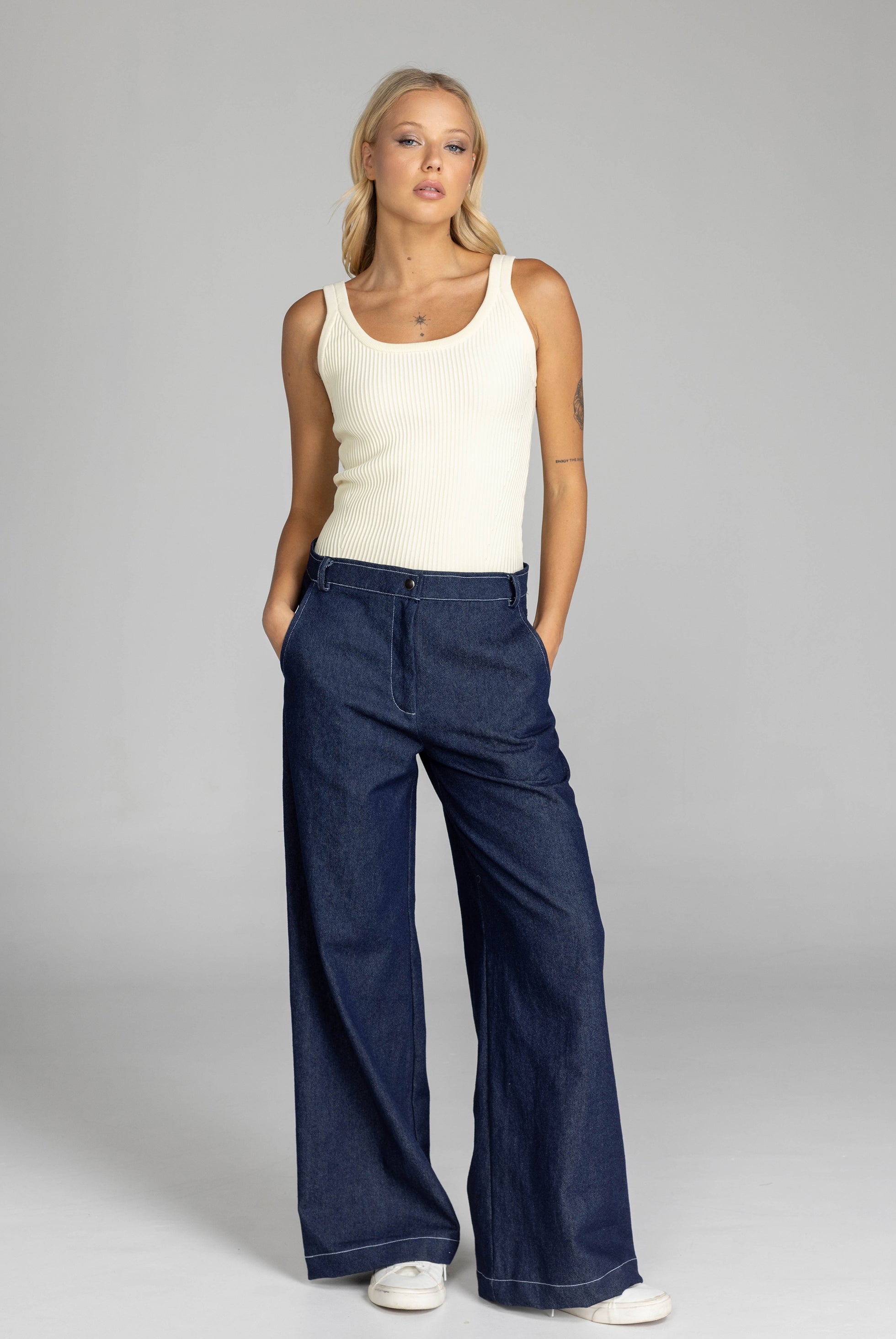 Ozzy Pants - Navy