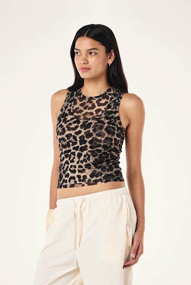 P.E Nation - Discovery Mesh Tank - Leopard