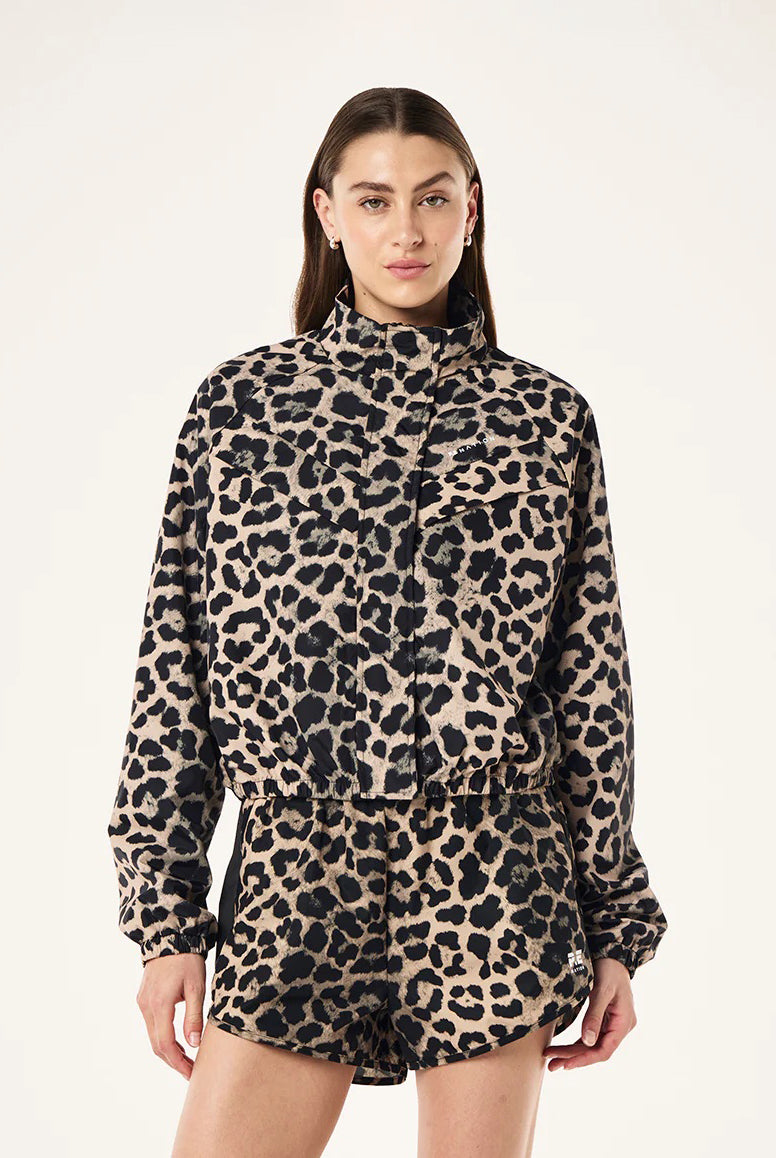 P.E Nation - Shield Jacket - Leopard Print