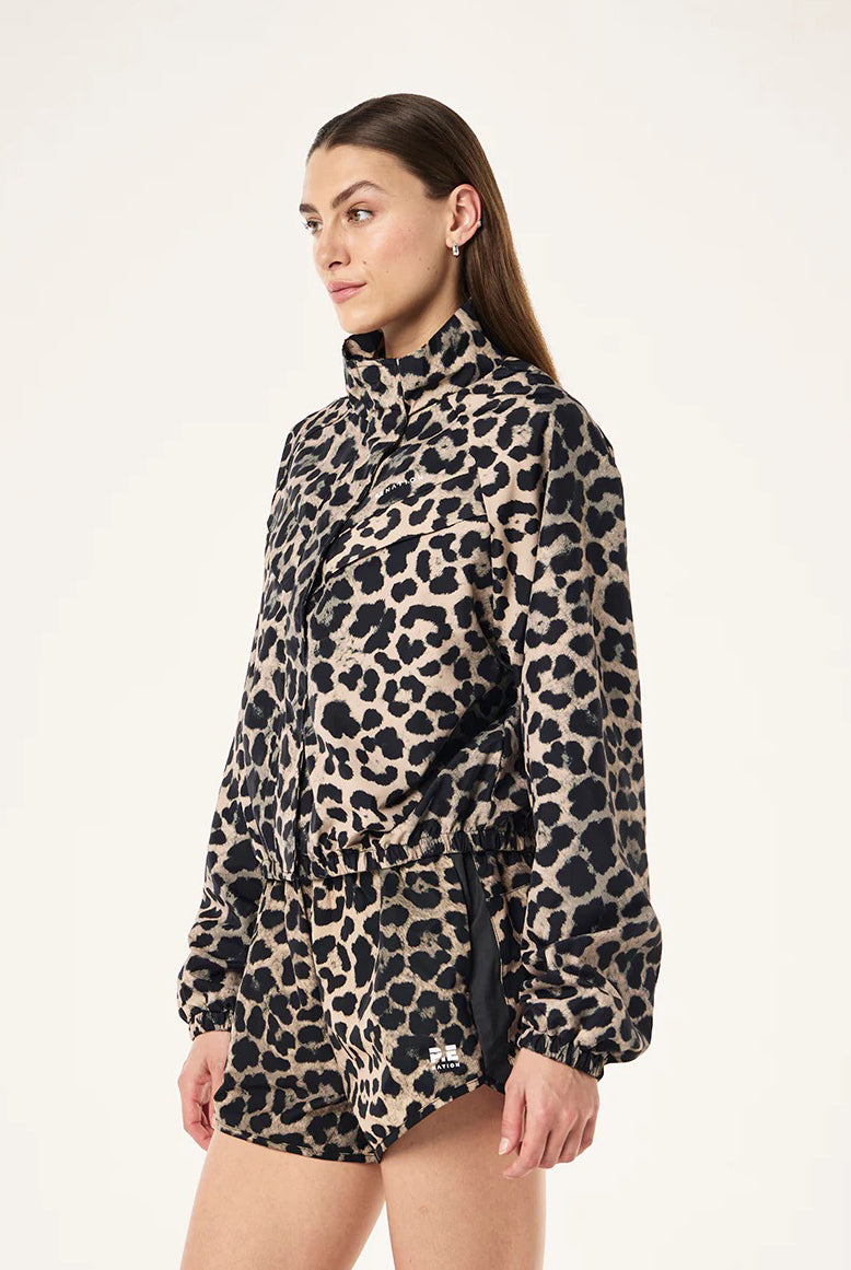 P.E Nation - Shield Jacket - Leopard Print