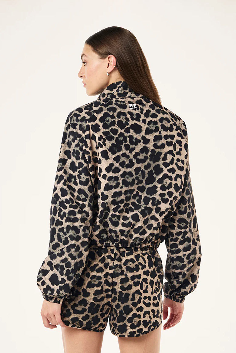 P.E Nation - Shield Jacket - Leopard Print