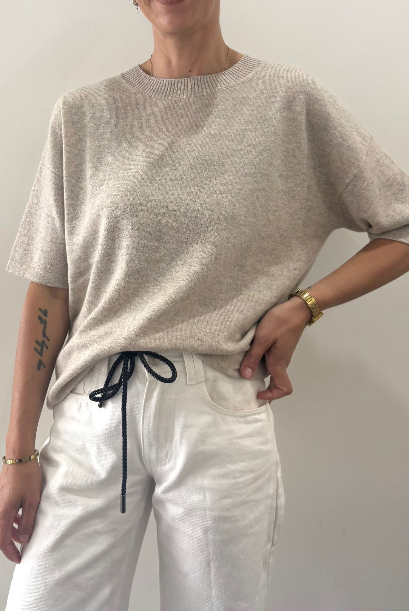 Layer One Tee - Natural