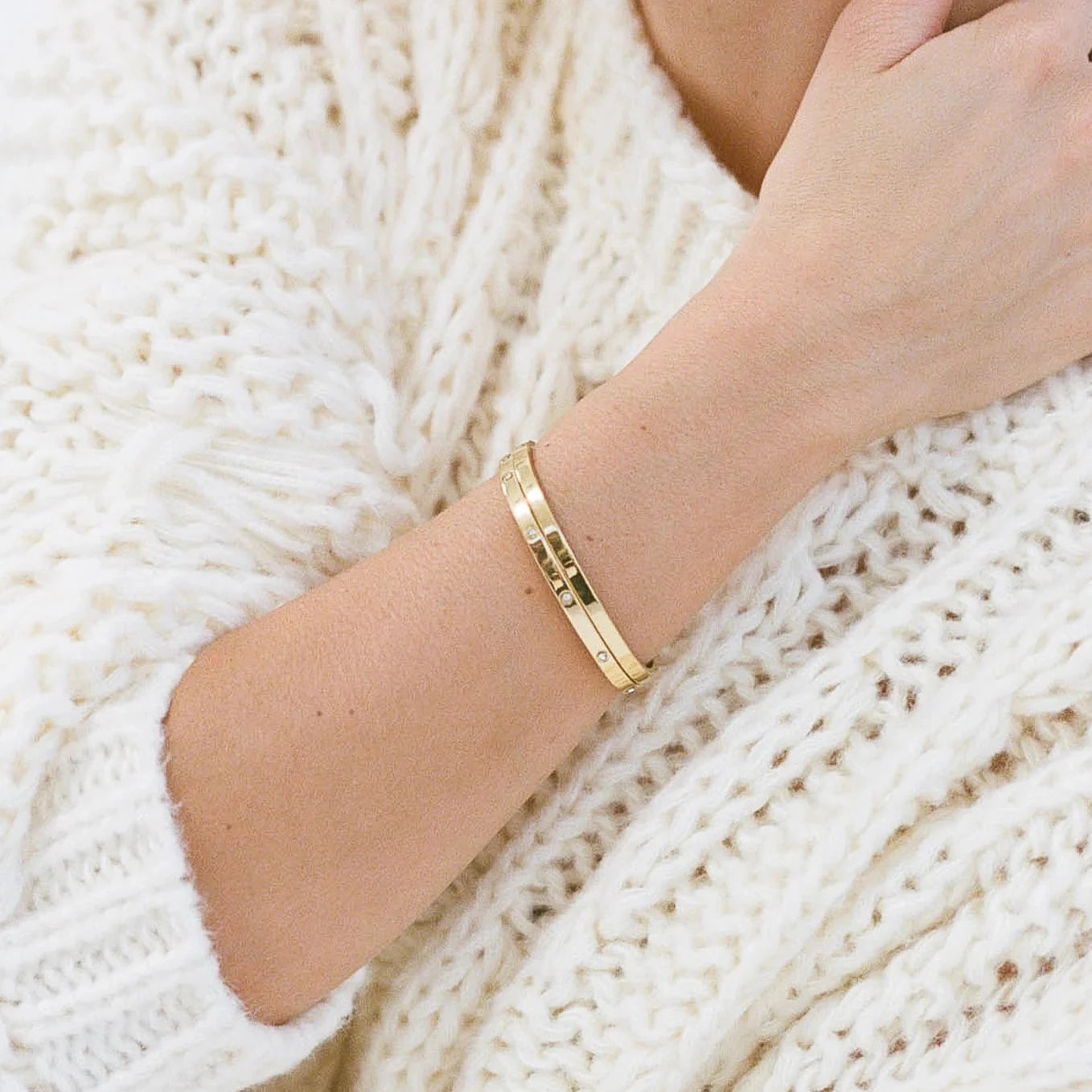 Porter Jewellery - Dylan Bangle - Gold