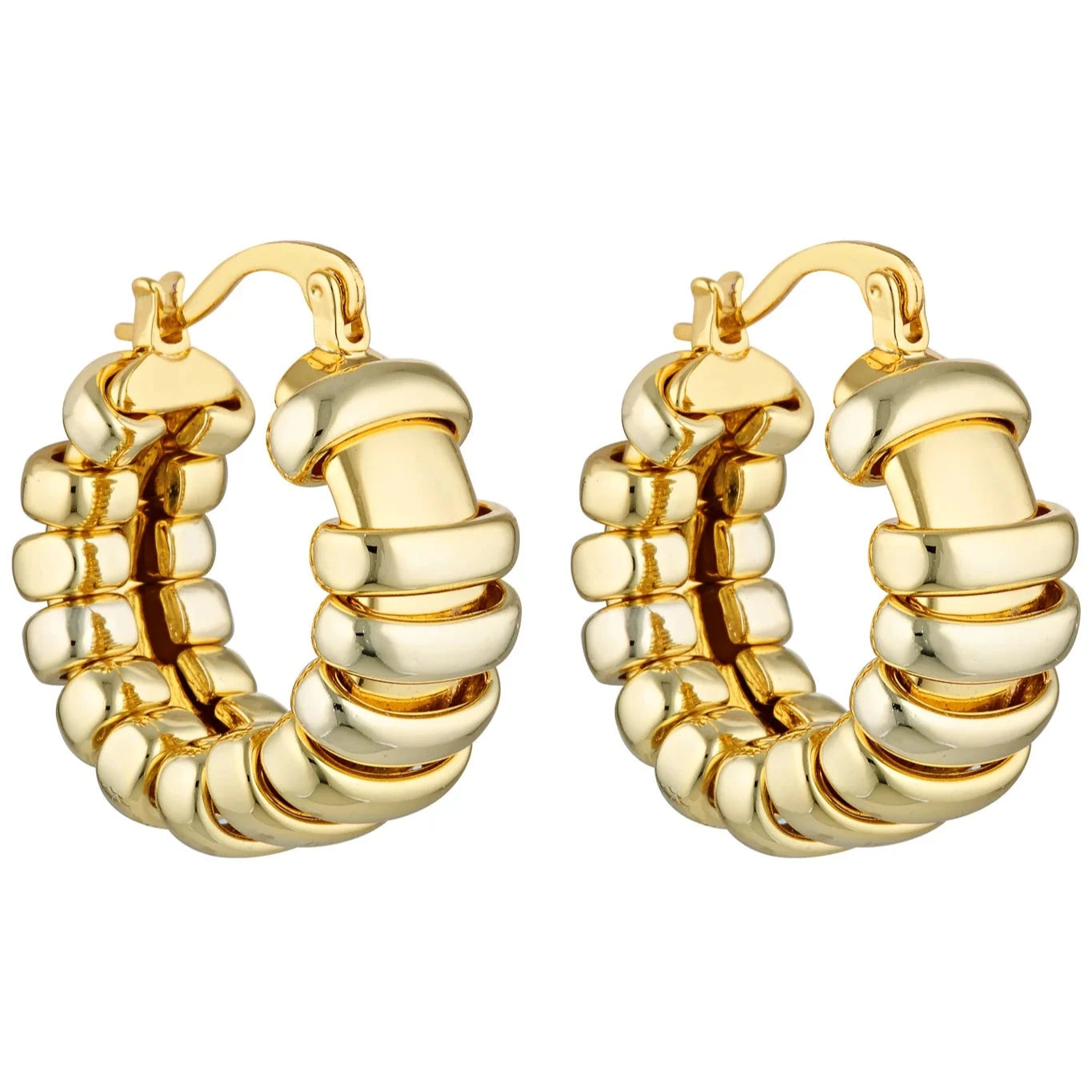 Porter Jewellery - Turtle Hoops - Gold