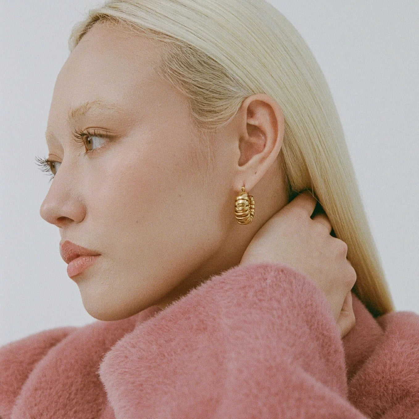 Porter Jewellery - Turtle Hoops - Gold