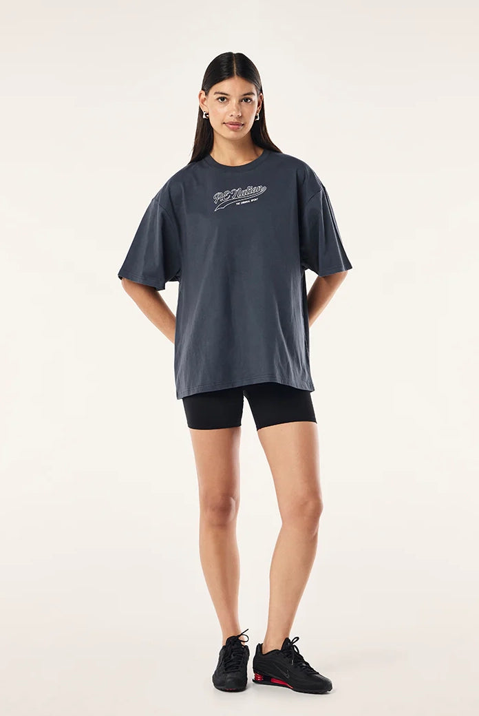 P.E Nation - Powerplay Tee - Marine Blue