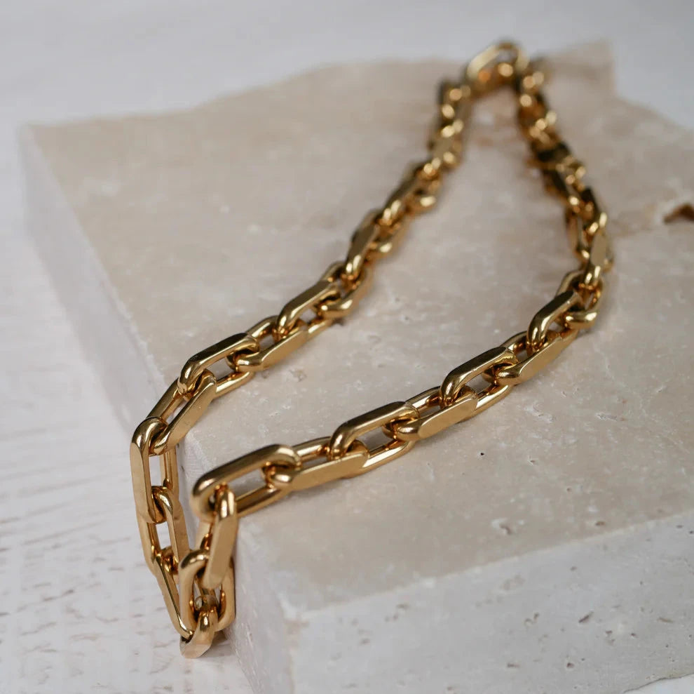 GIMME - Chelsea Chunky Chain Gold Necklace