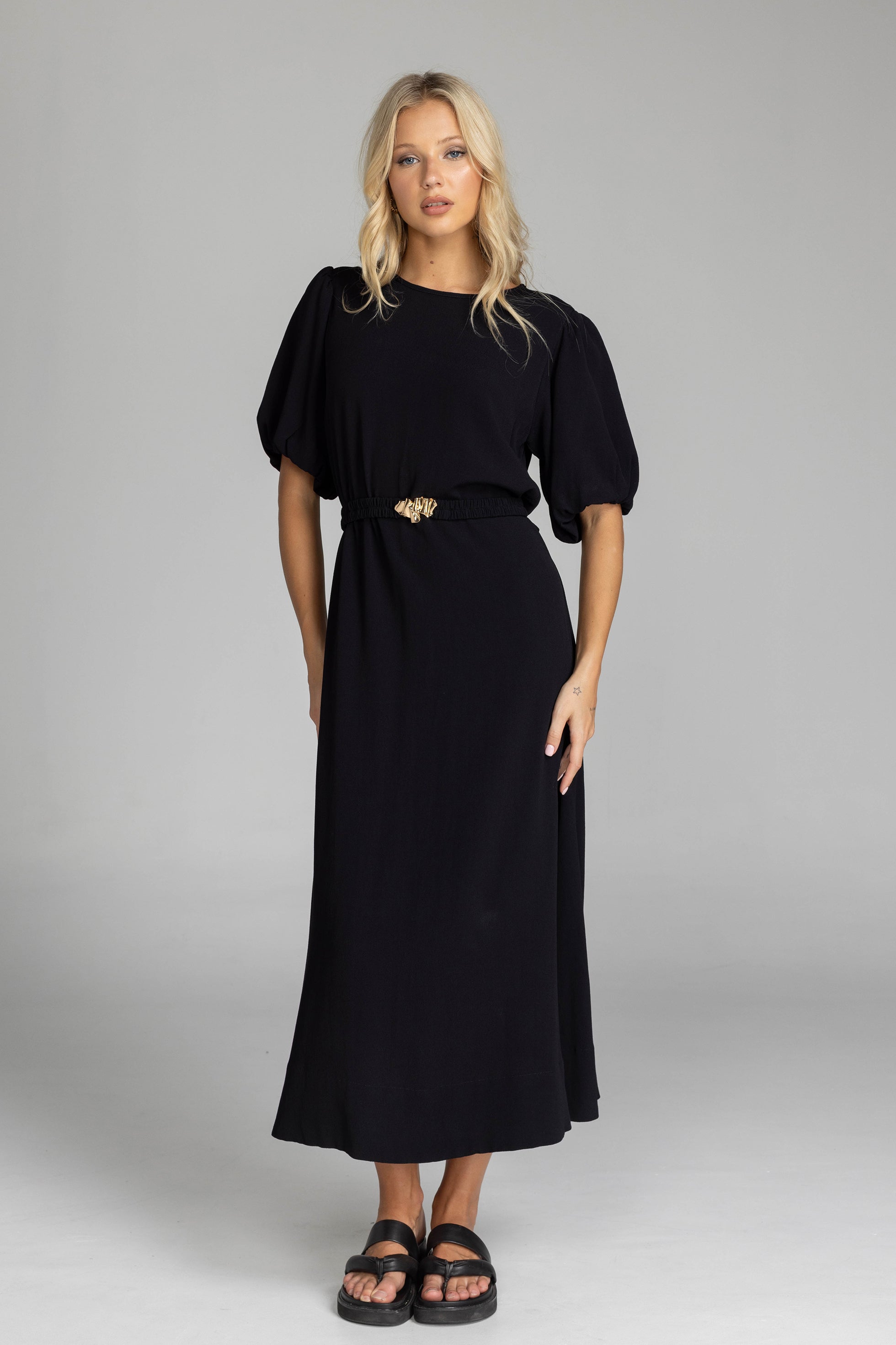 Quiet Love Dress - Black
