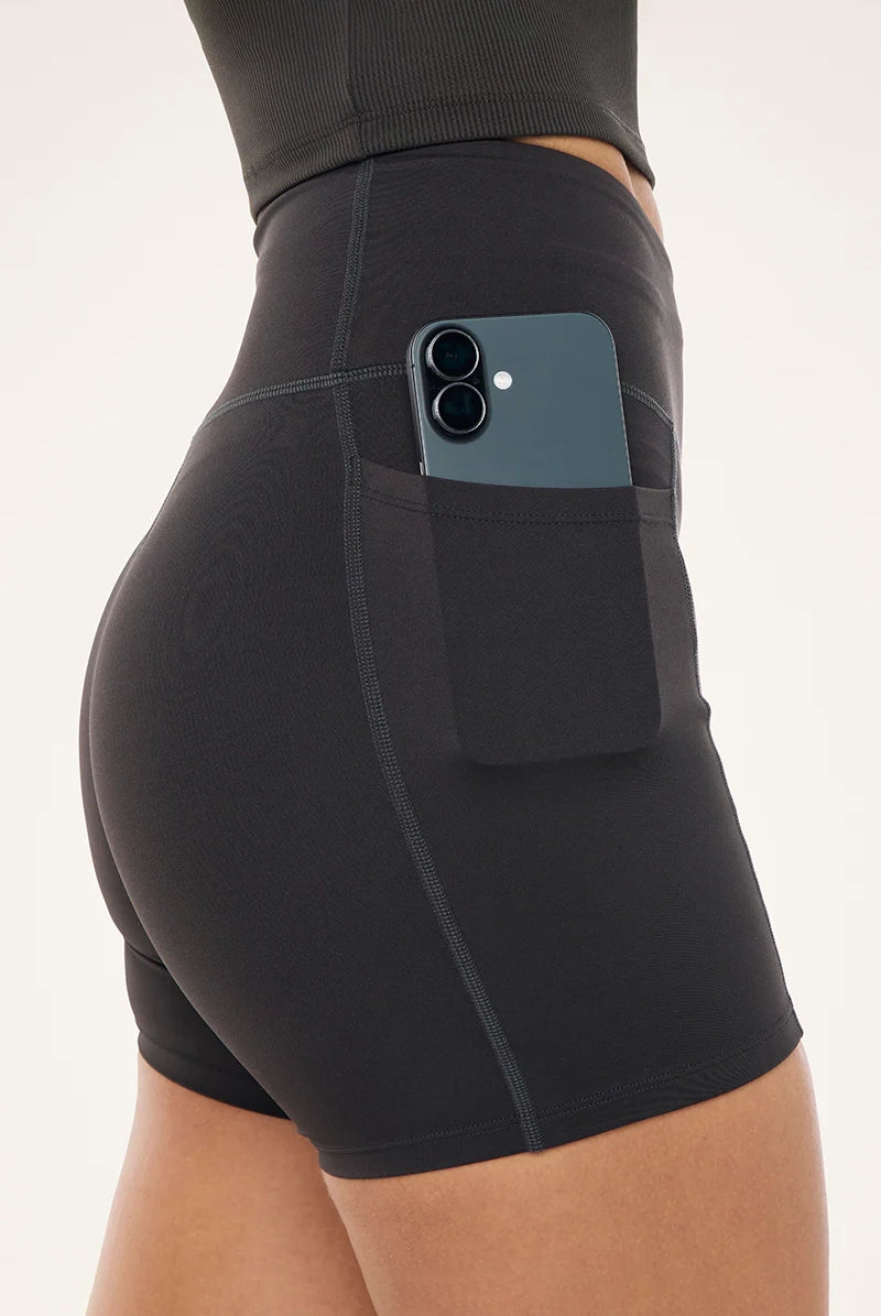 P.E Nation - Recalibrate 5 Inch Bike Short - Smokestone