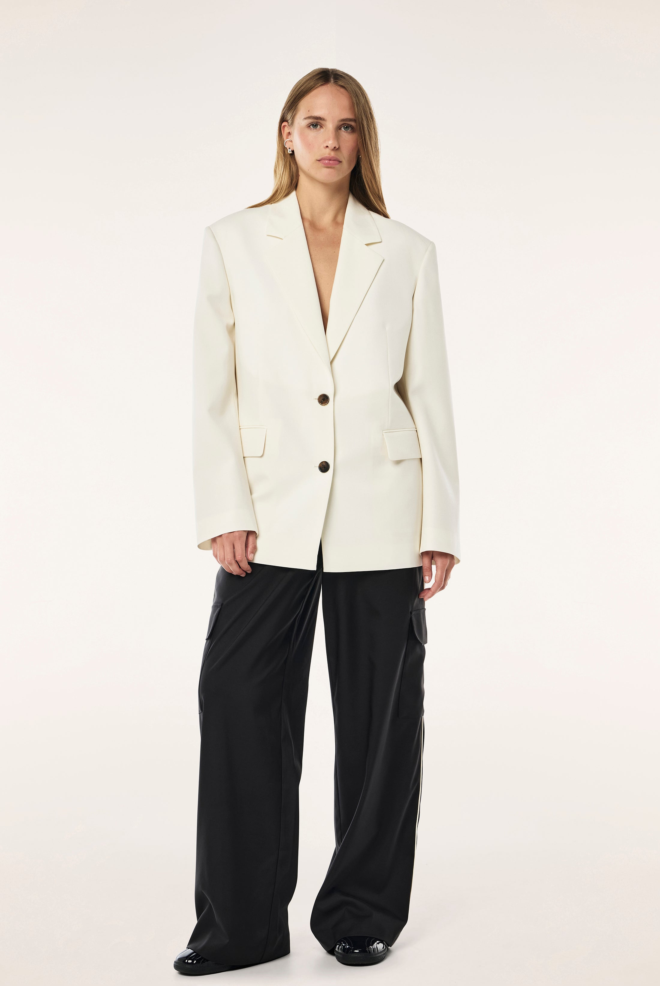 P.E Nation - Residency Blazer - Whisper White