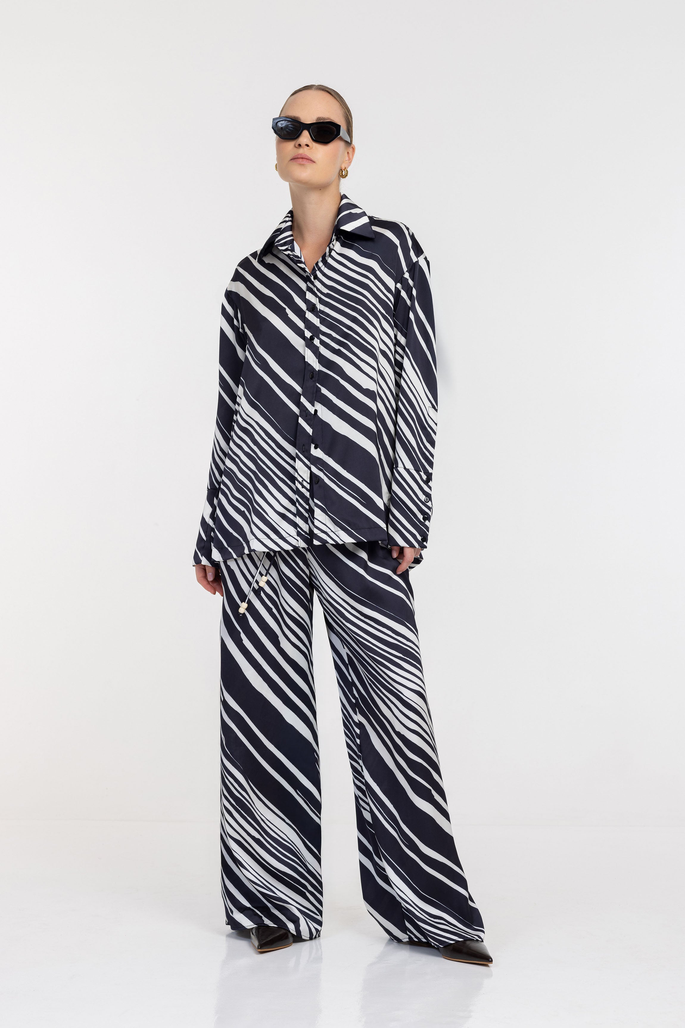 PRE-ORDER Supreme Pant - Navy/Ivory Wild Stripe