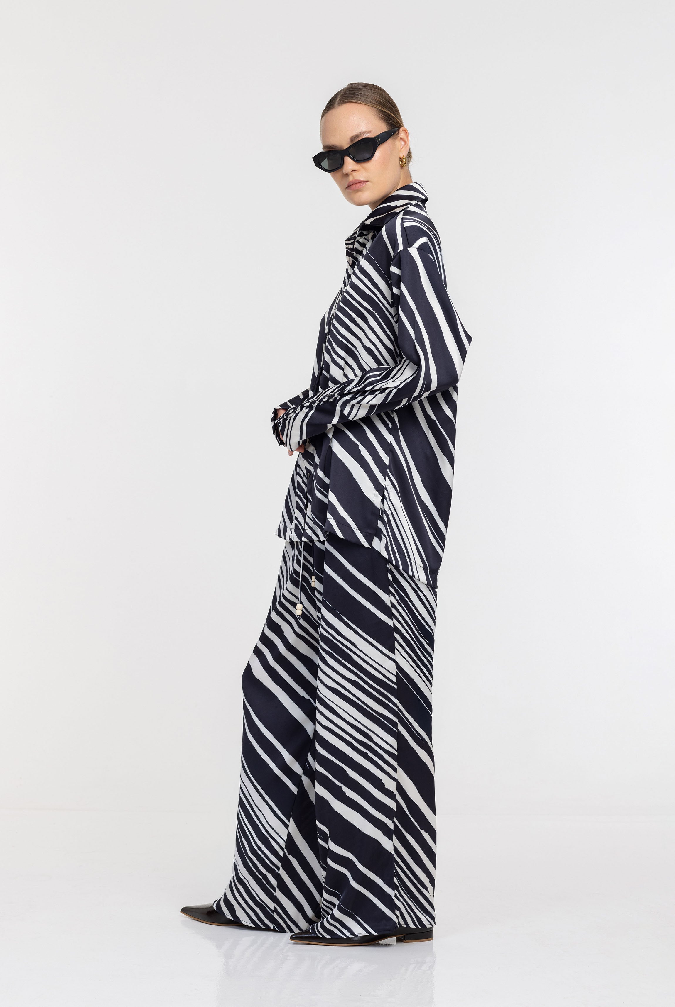 PRE-ORDER Supreme Pant - Navy/Ivory Wild Stripe