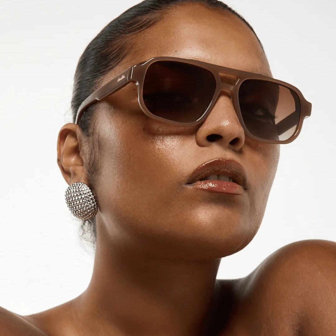 Rhodin - Mini Charlie Caramel Sunglasses - Luxe Range