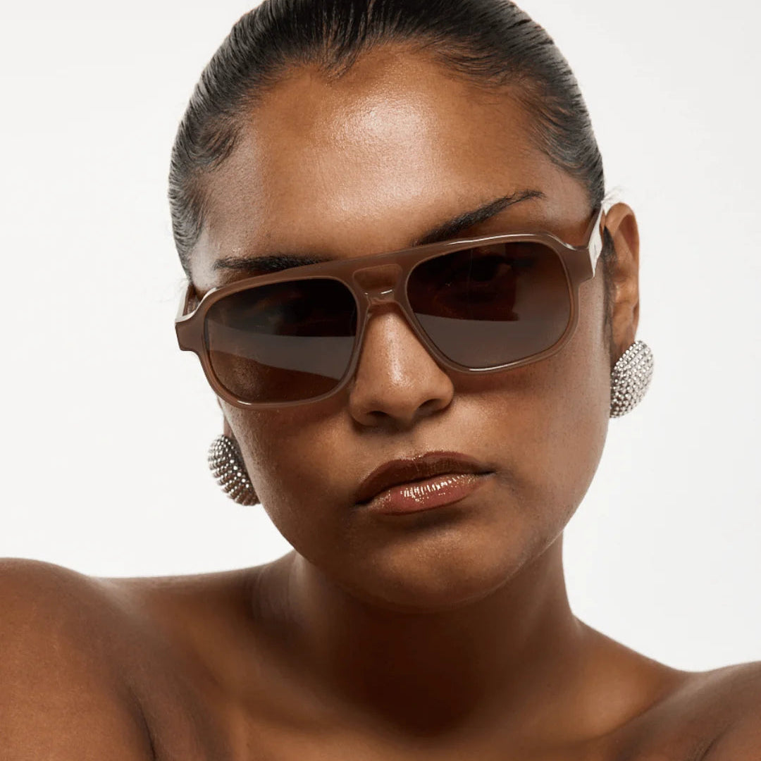 Rhodin - Mini Charlie Caramel Sunglasses - Luxe Range