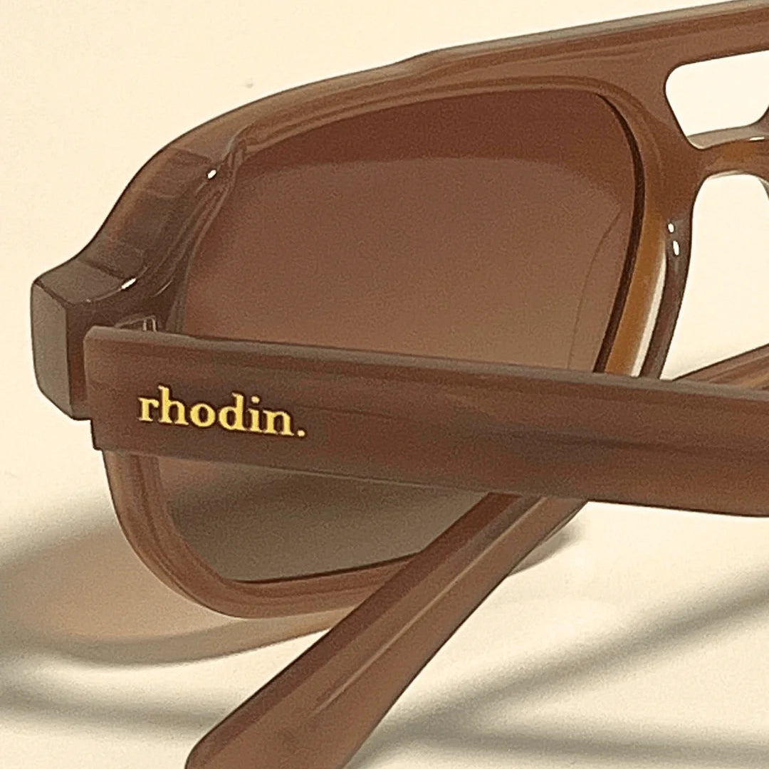 Rhodin - Mini Charlie Caramel Sunglasses - Luxe Range