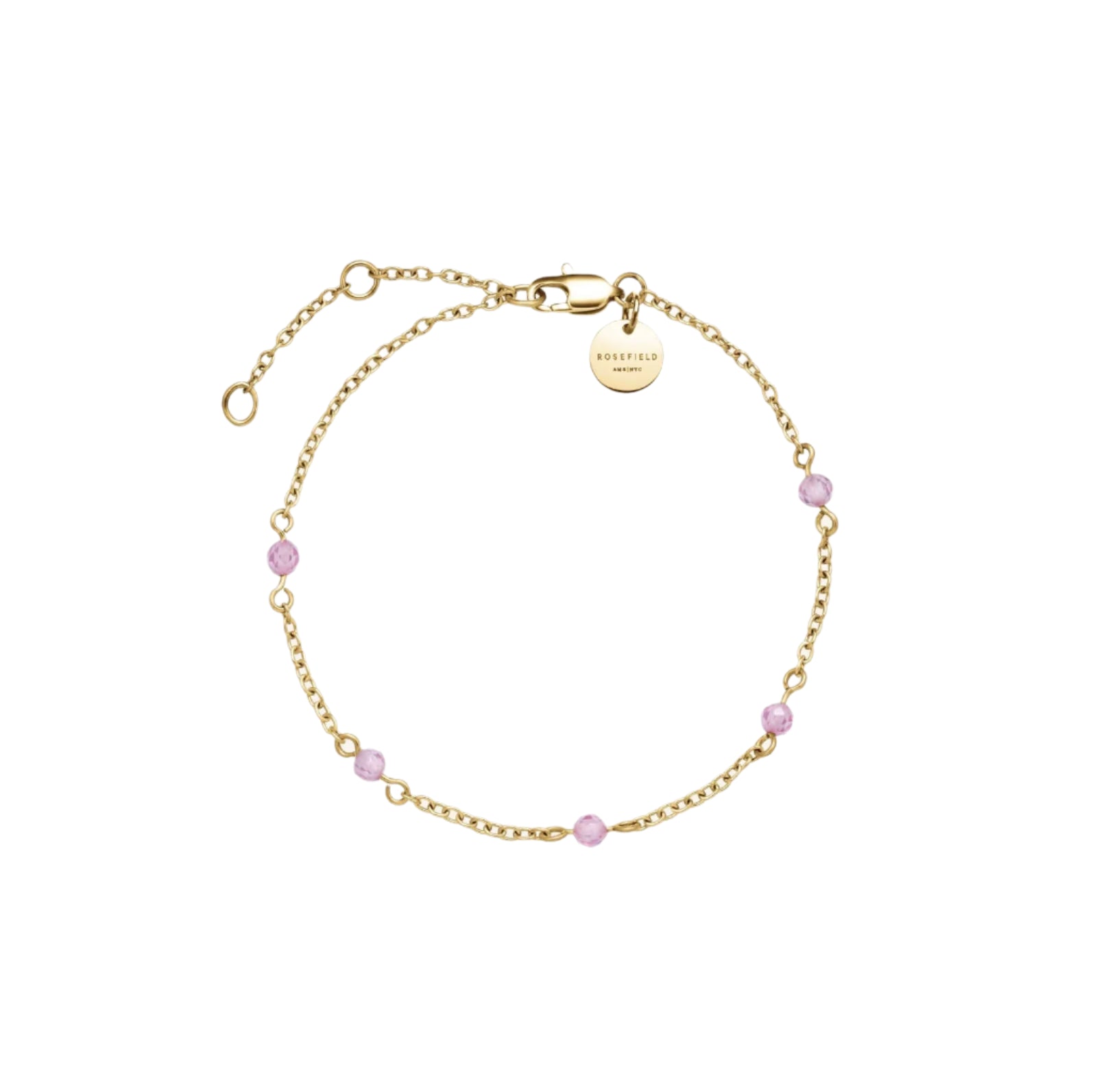 Rosefield - Pink Stone Bracelet