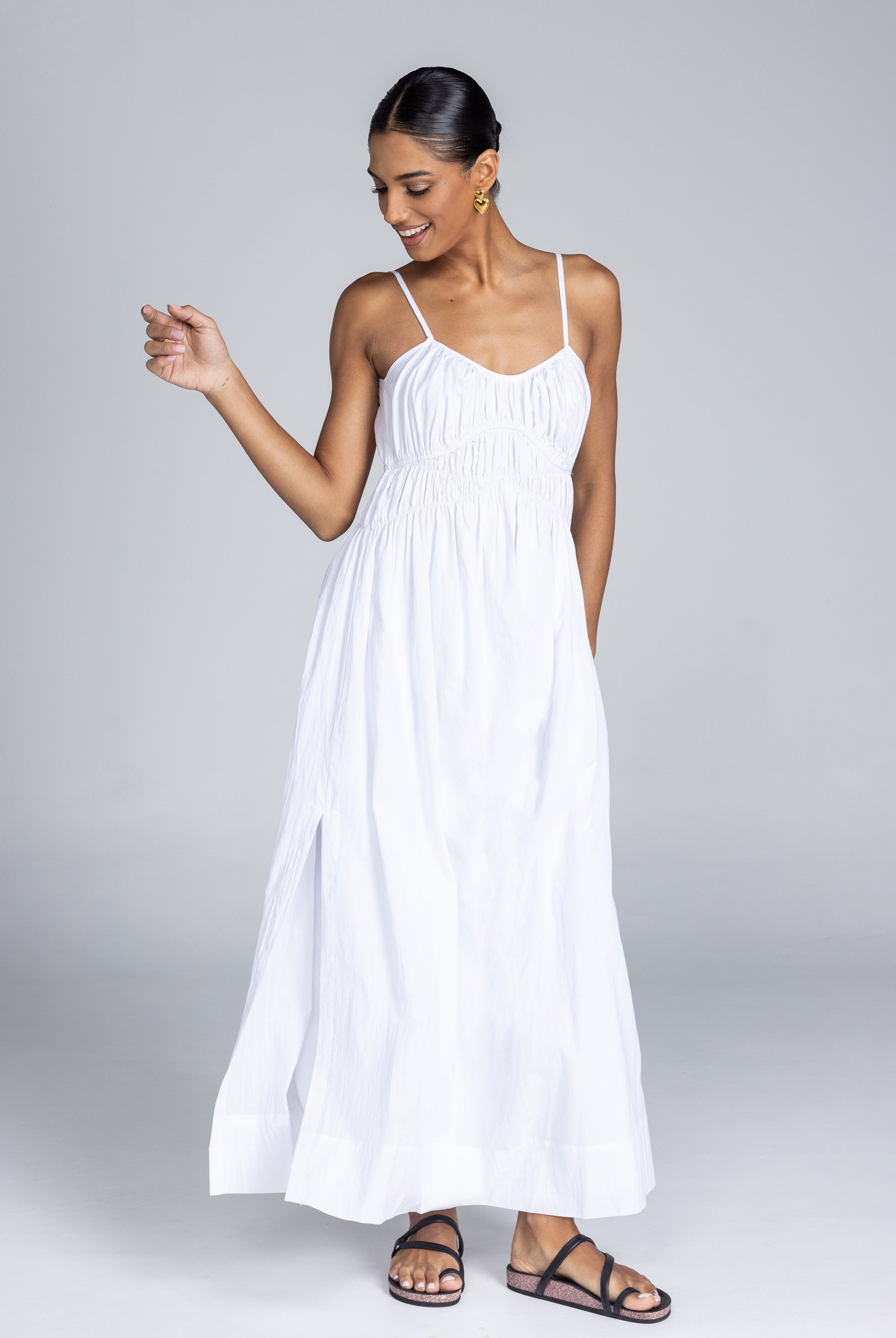 Run Away With Me Dress - White