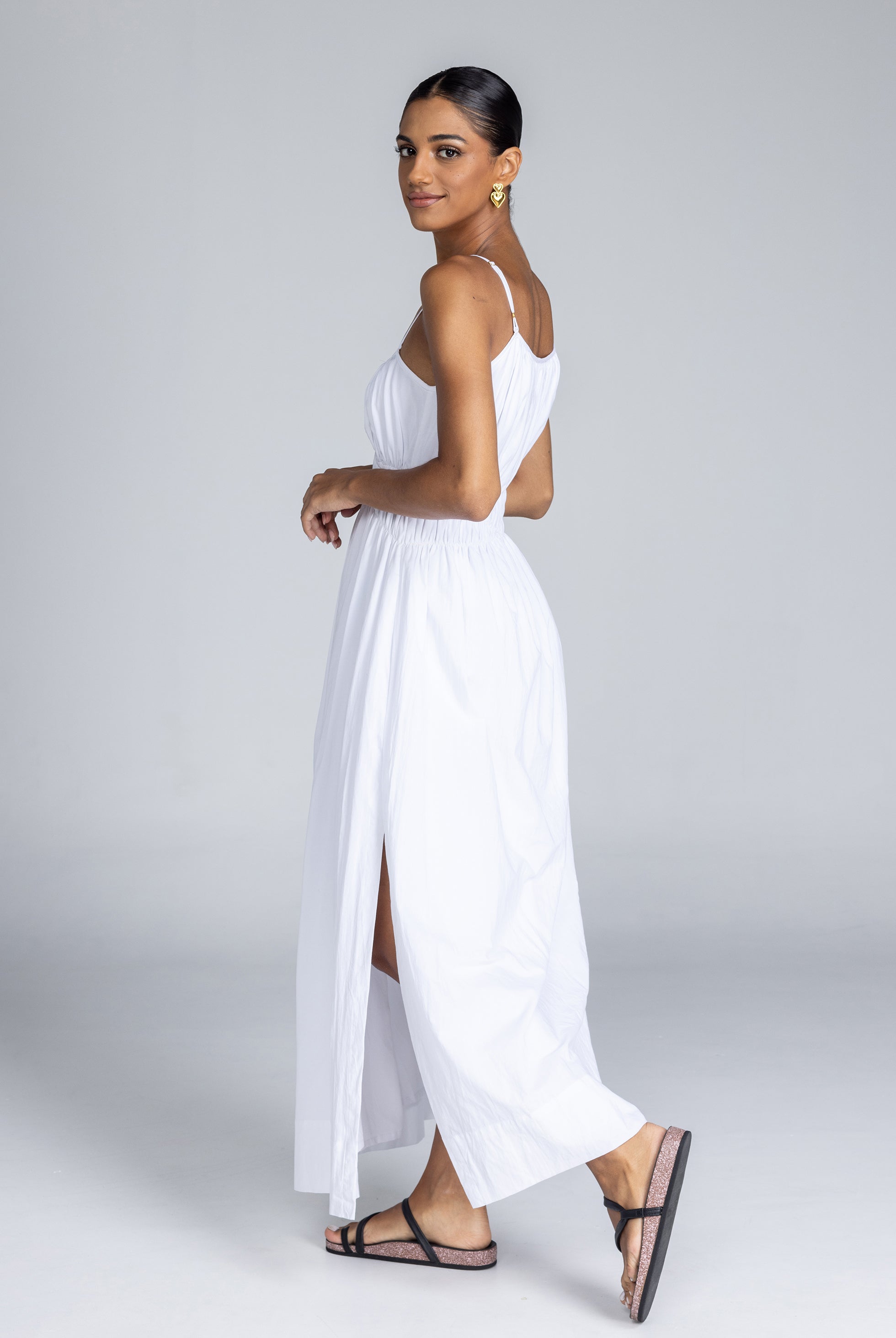 Run Away With Me Dress - White