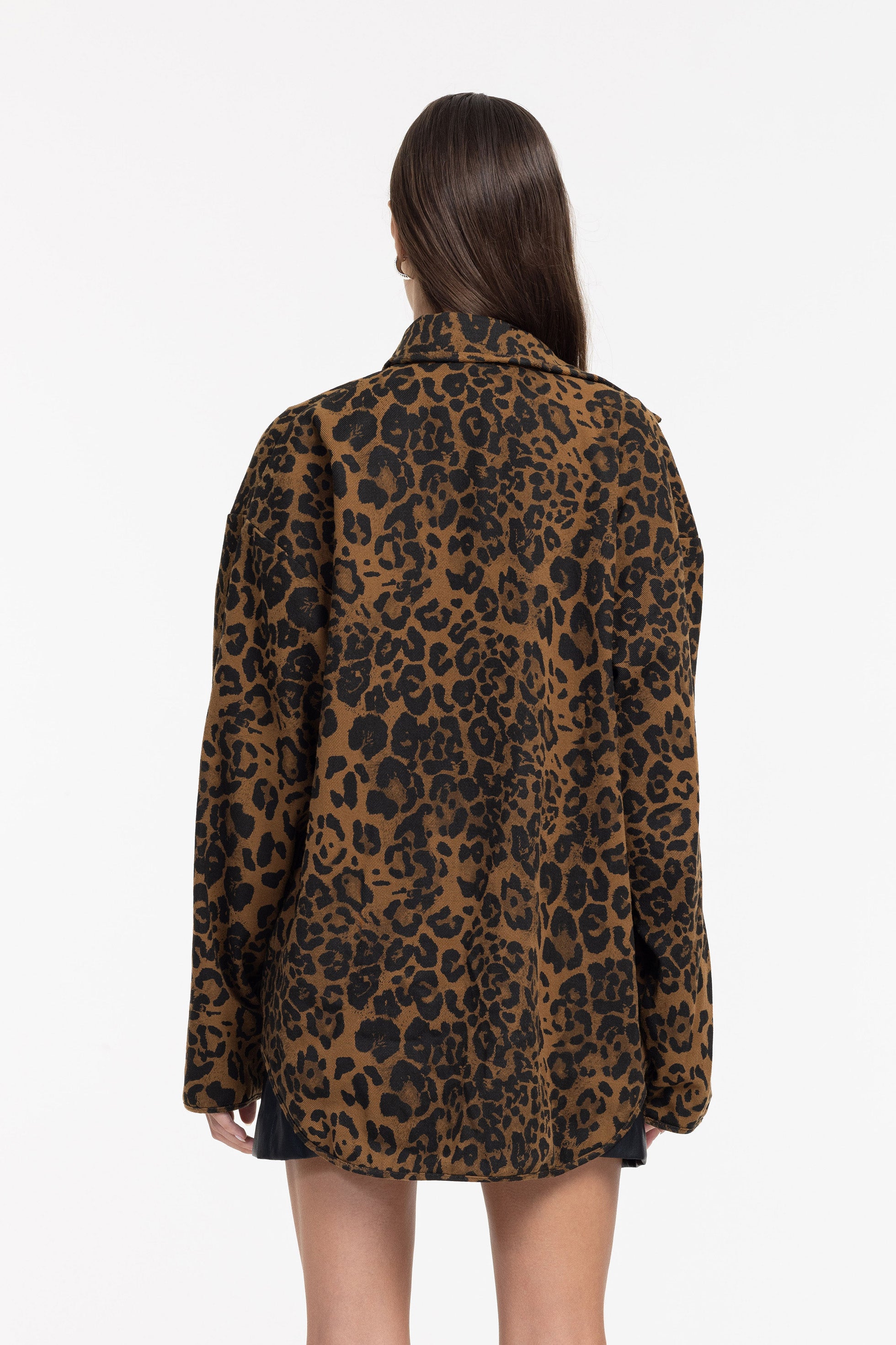 Run Wild Jacket - Brown Leopard