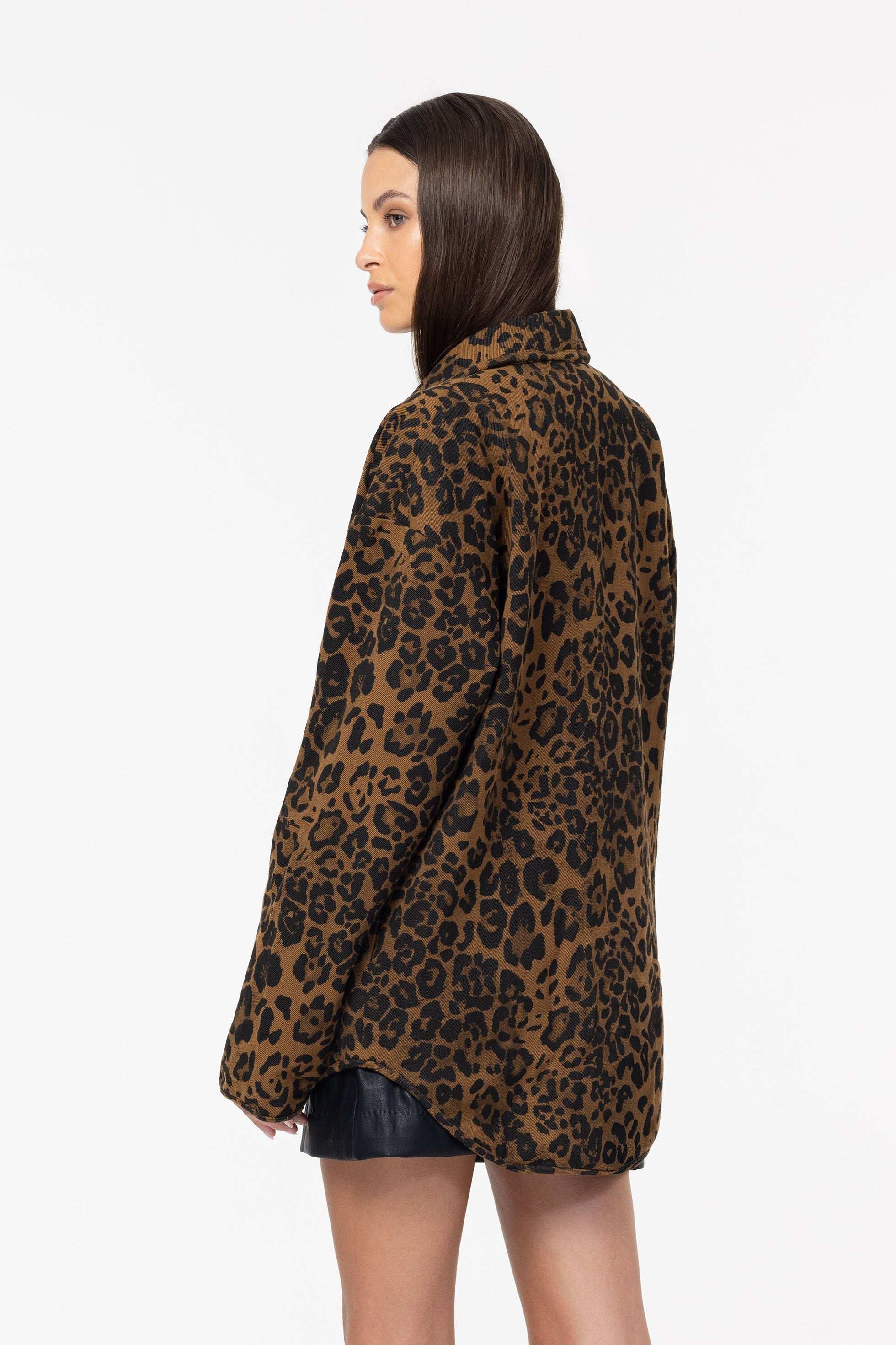 Run Wild Jacket - Brown Leopard