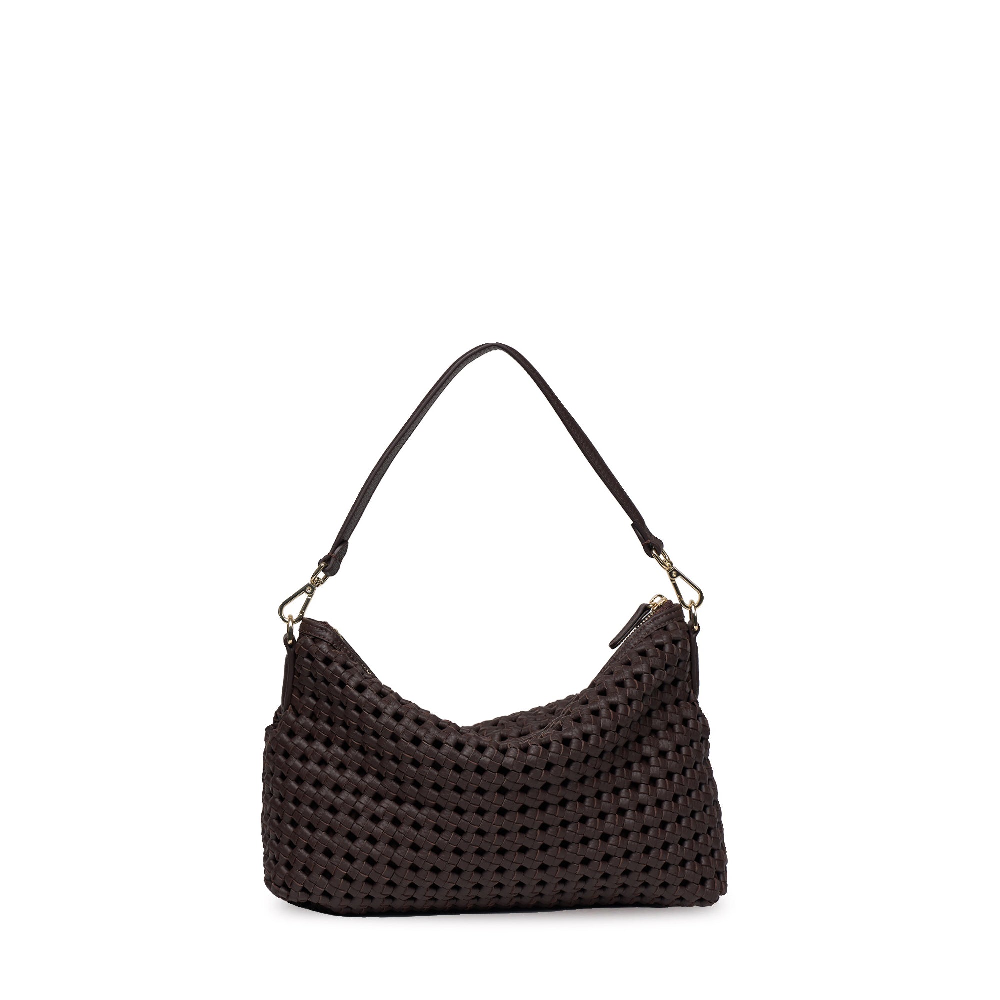 Saben - Claudia Shoulder Bag - Cacao Braid