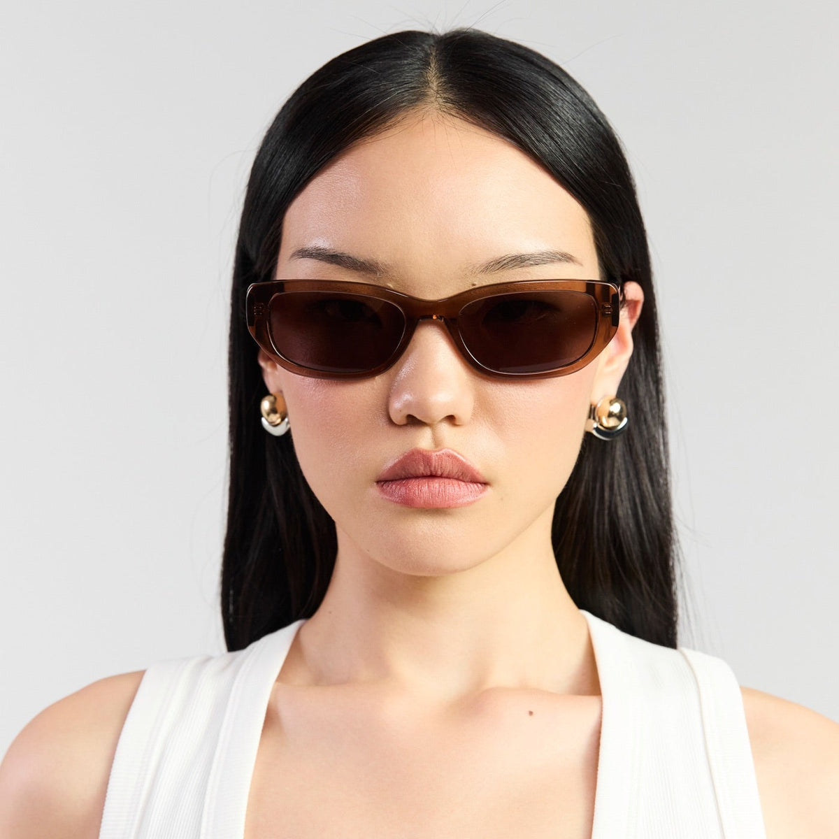 Saben - Rory Sunglasses - Sheer Brown