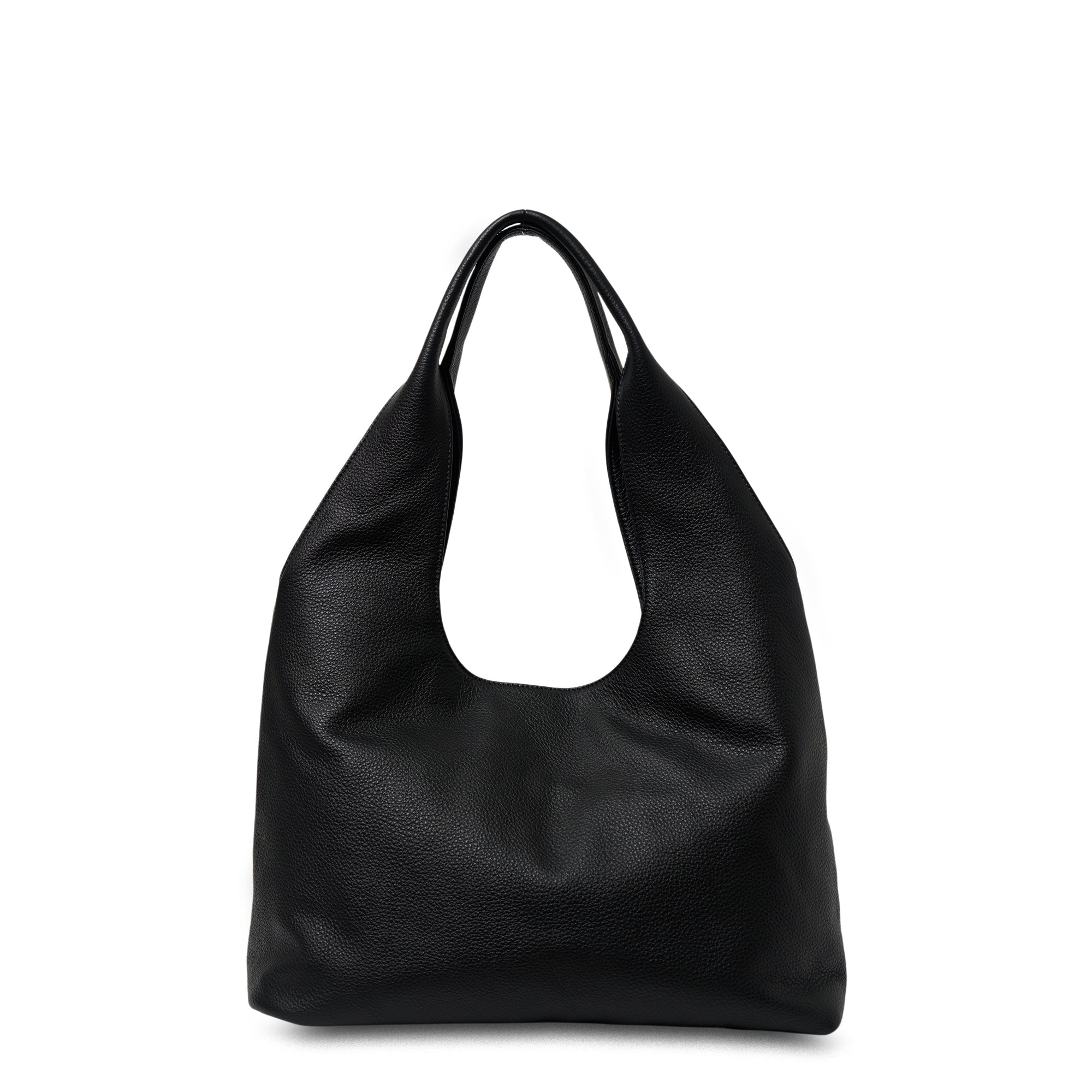 Saben - Kip Shoulder Bag - Black Lightly Milled