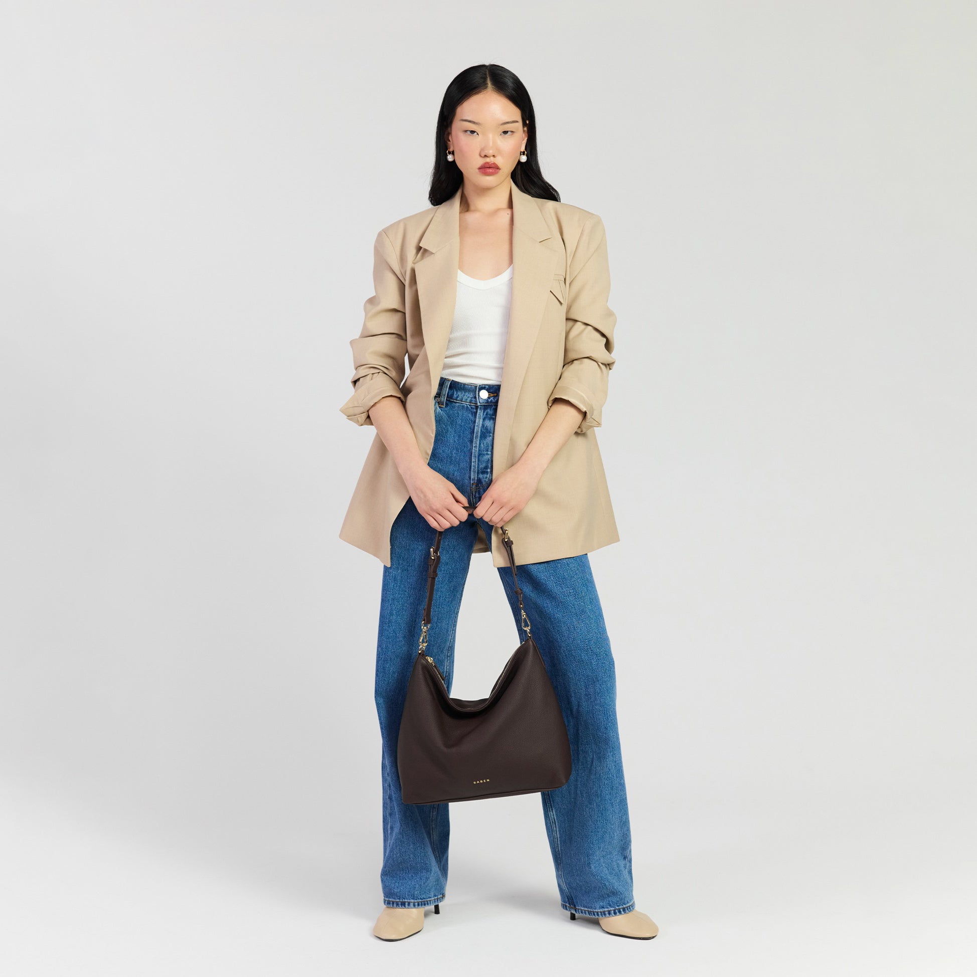 Saben - Miki Shoulder Bag - Cacao Luxe