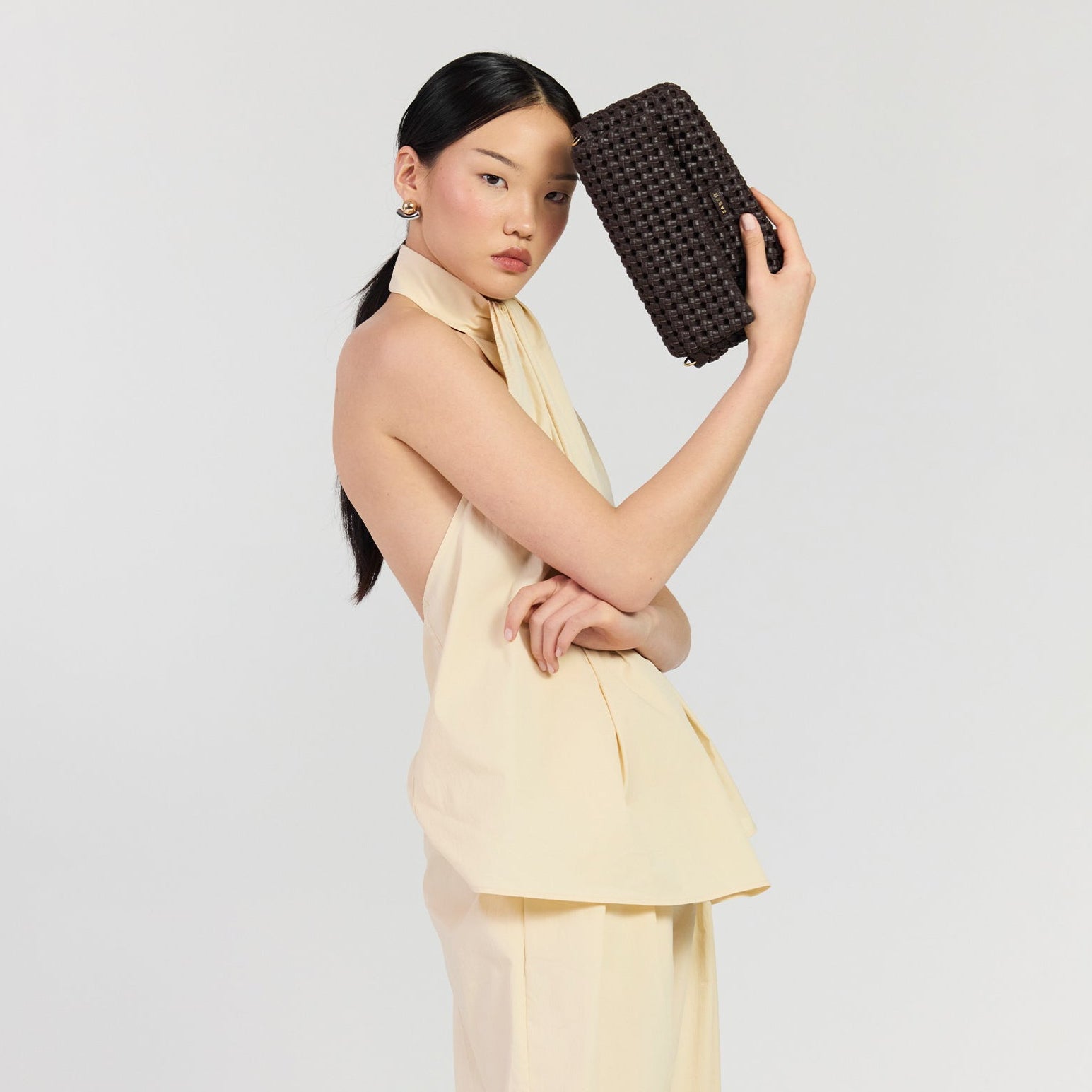 Saben - Milla Shoulder Bag - Cacao Fine Braid