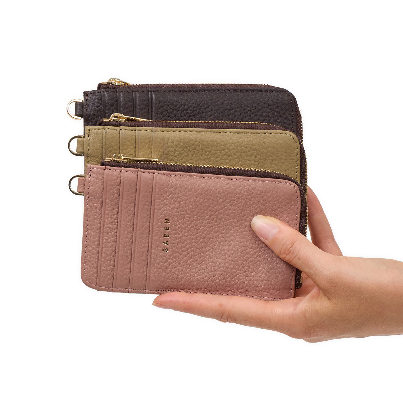 Saben - Winona Card Holder - Rosewater
