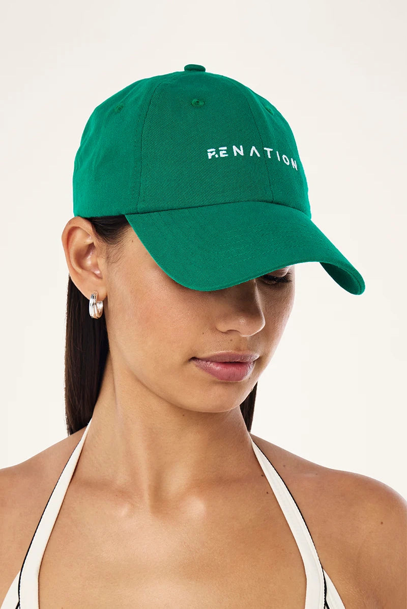 P.E Nation - Shift Cap - College Green/Optic White