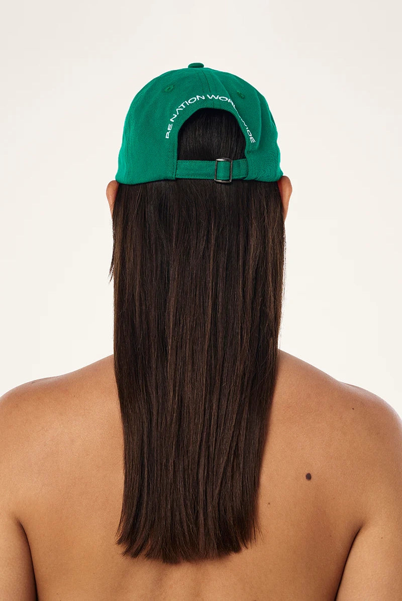 P.E Nation - Shift Cap - College Green/Optic White