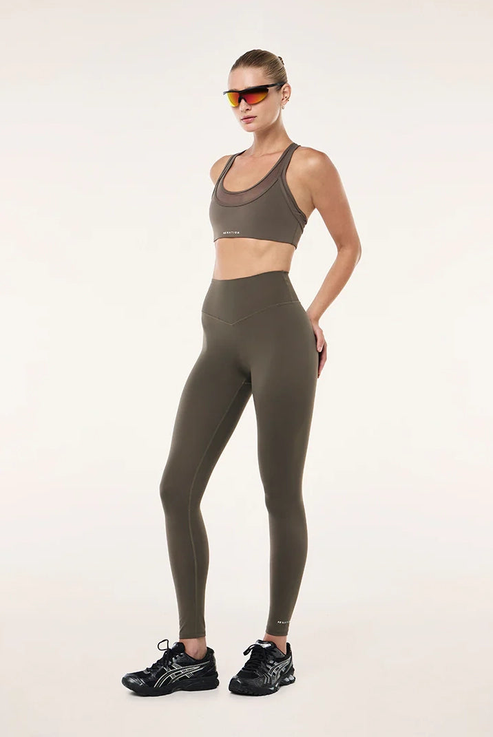 P.E Nation - Signature Full Length Leggings - Major Brown