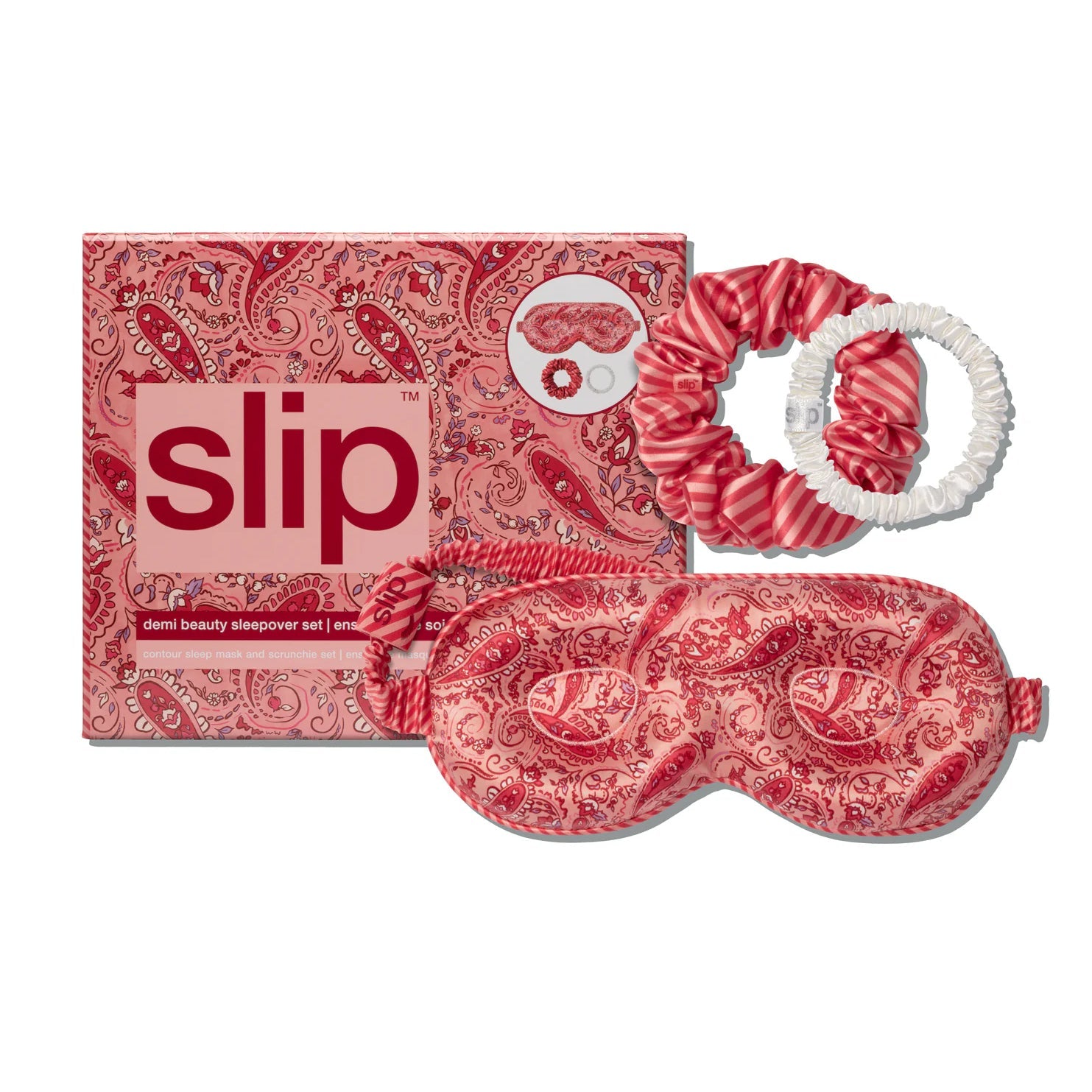SLIP - Silk Beauty Sleepover Set - Demi 3 piece