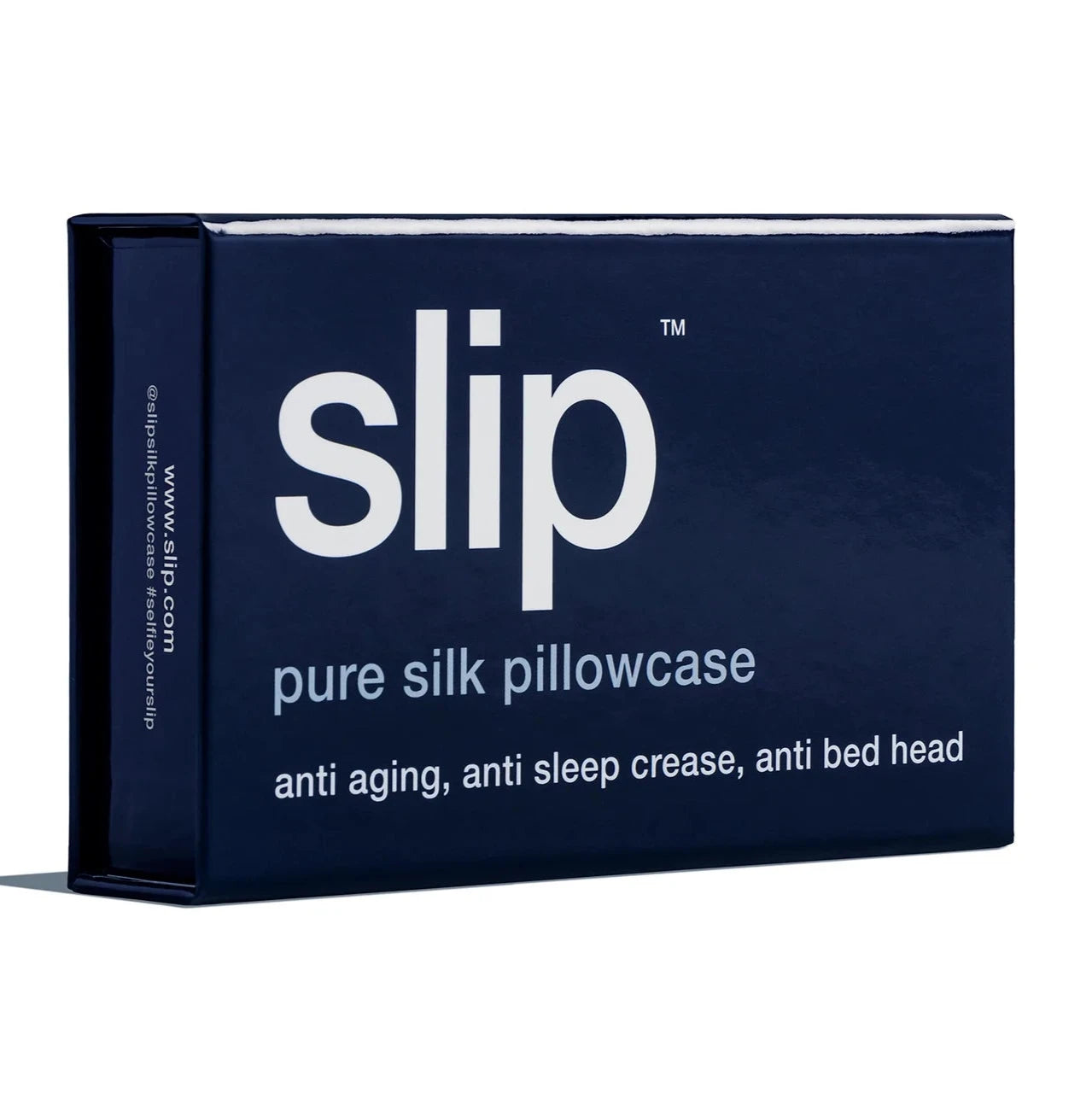 SLIP - Silk Pillowcase - Navy