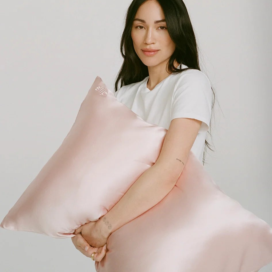 SLIP - Silk Pillowcase - Pink