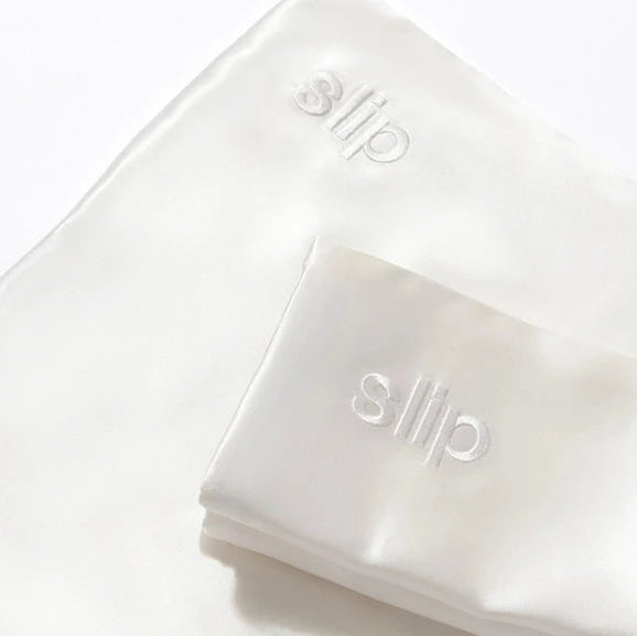 SLIP - Silk Pillowcase - White