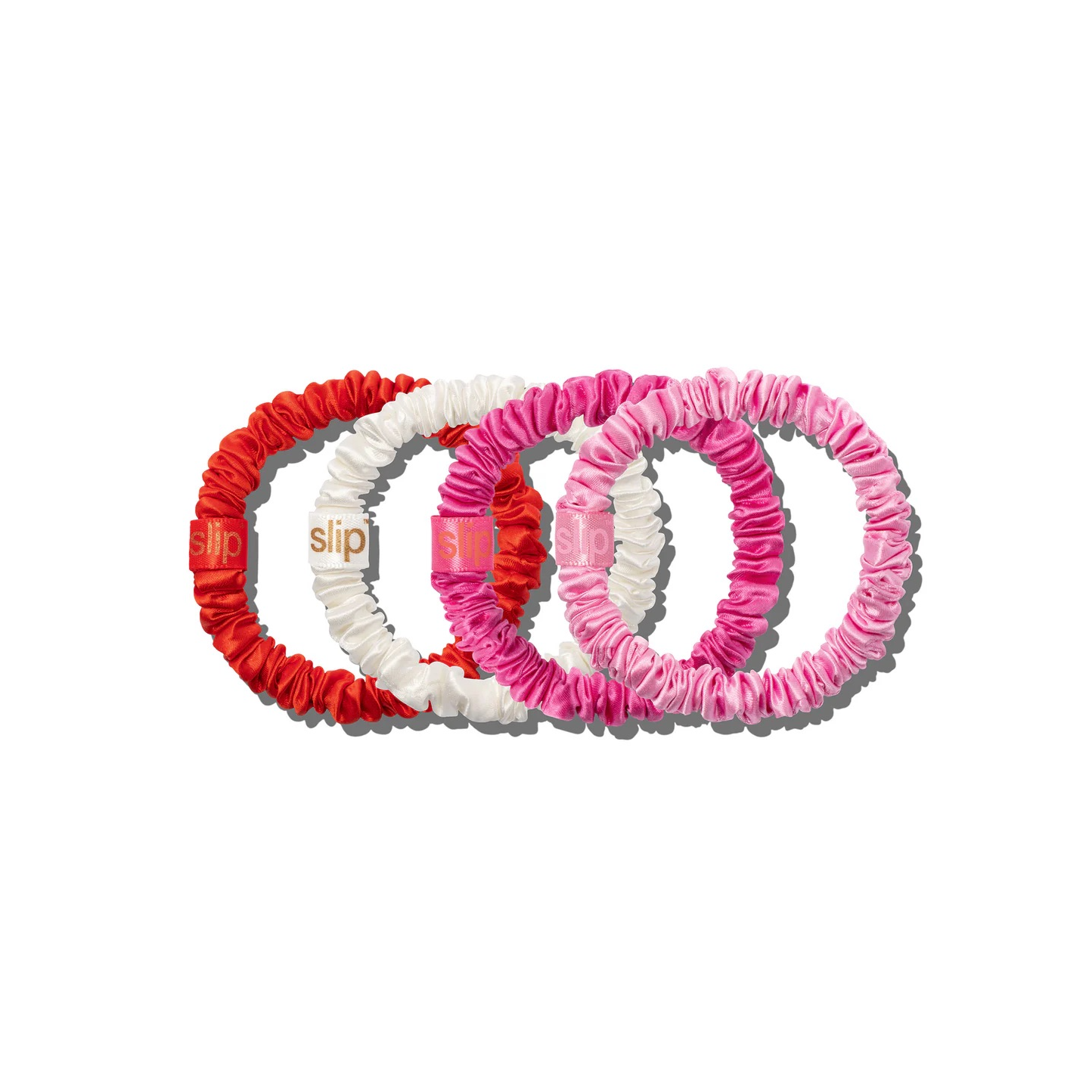 SLIP - Silk Scrunchie Ornament - Aggie 4 pack