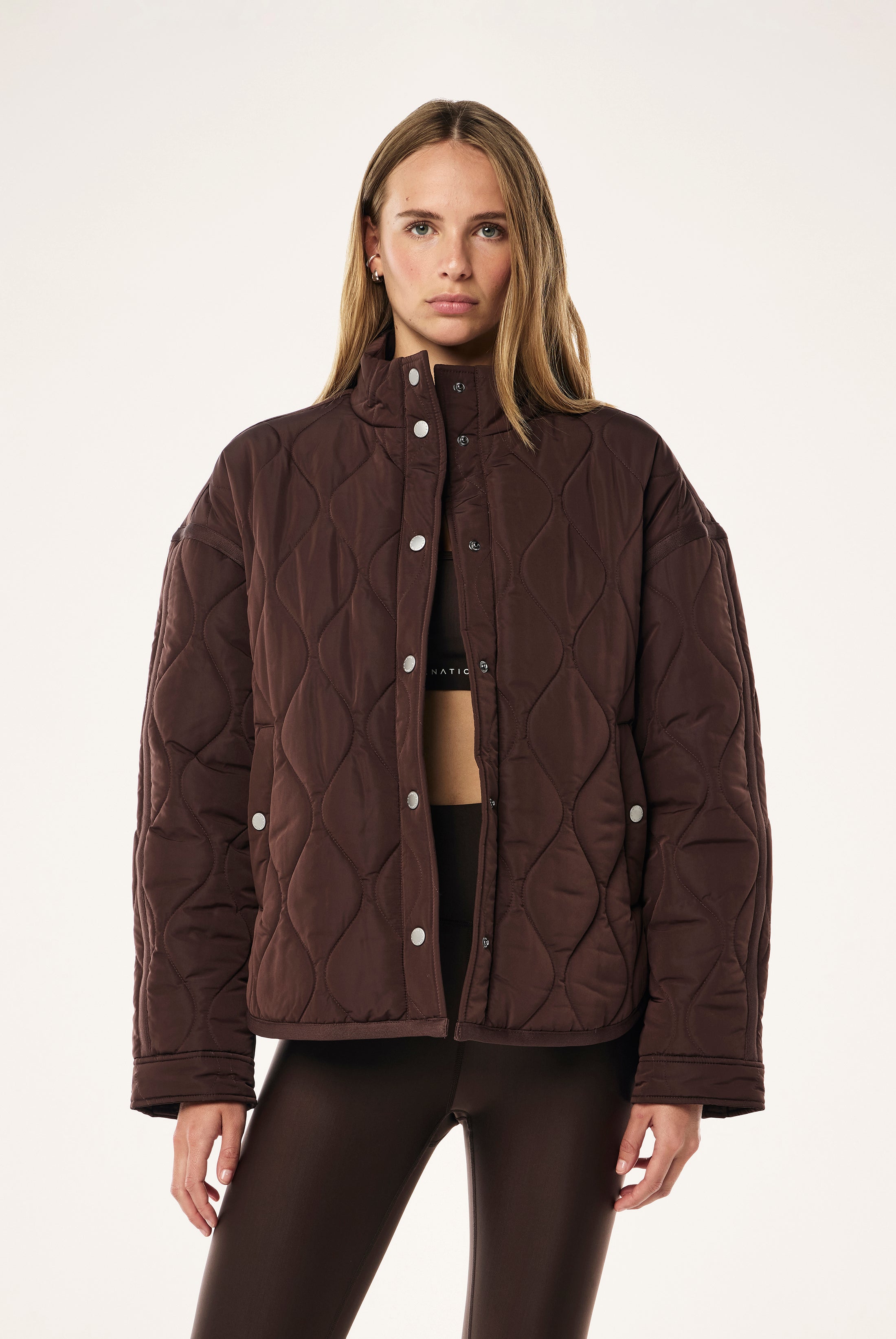 P.E Nation - Surge Quilt Jacket - Espresso